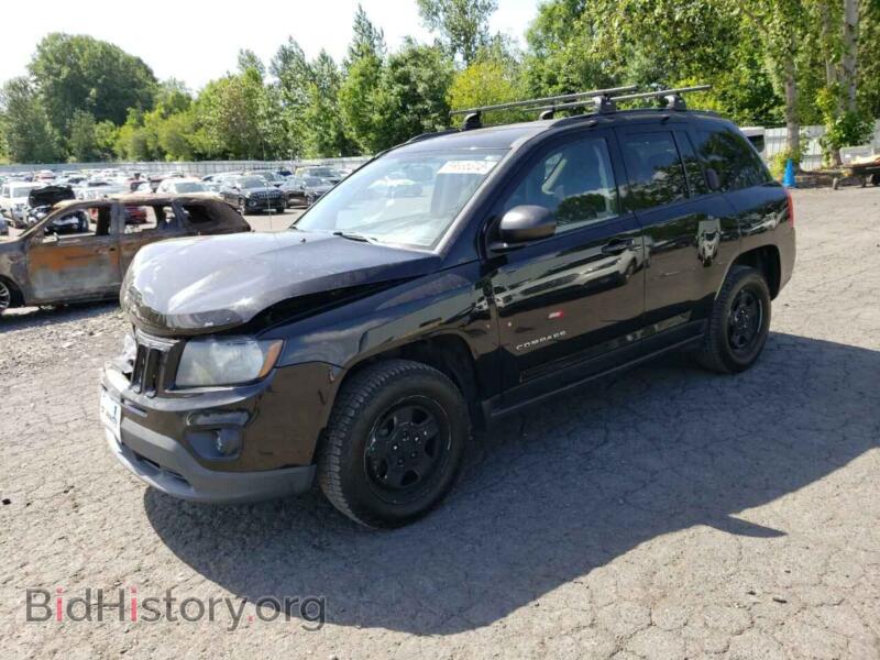 2012 Jeep COMPASS (VIN 1C4NJDAB3CD671296) — фото 1 из 12, Copart, повреждение: задняя часть