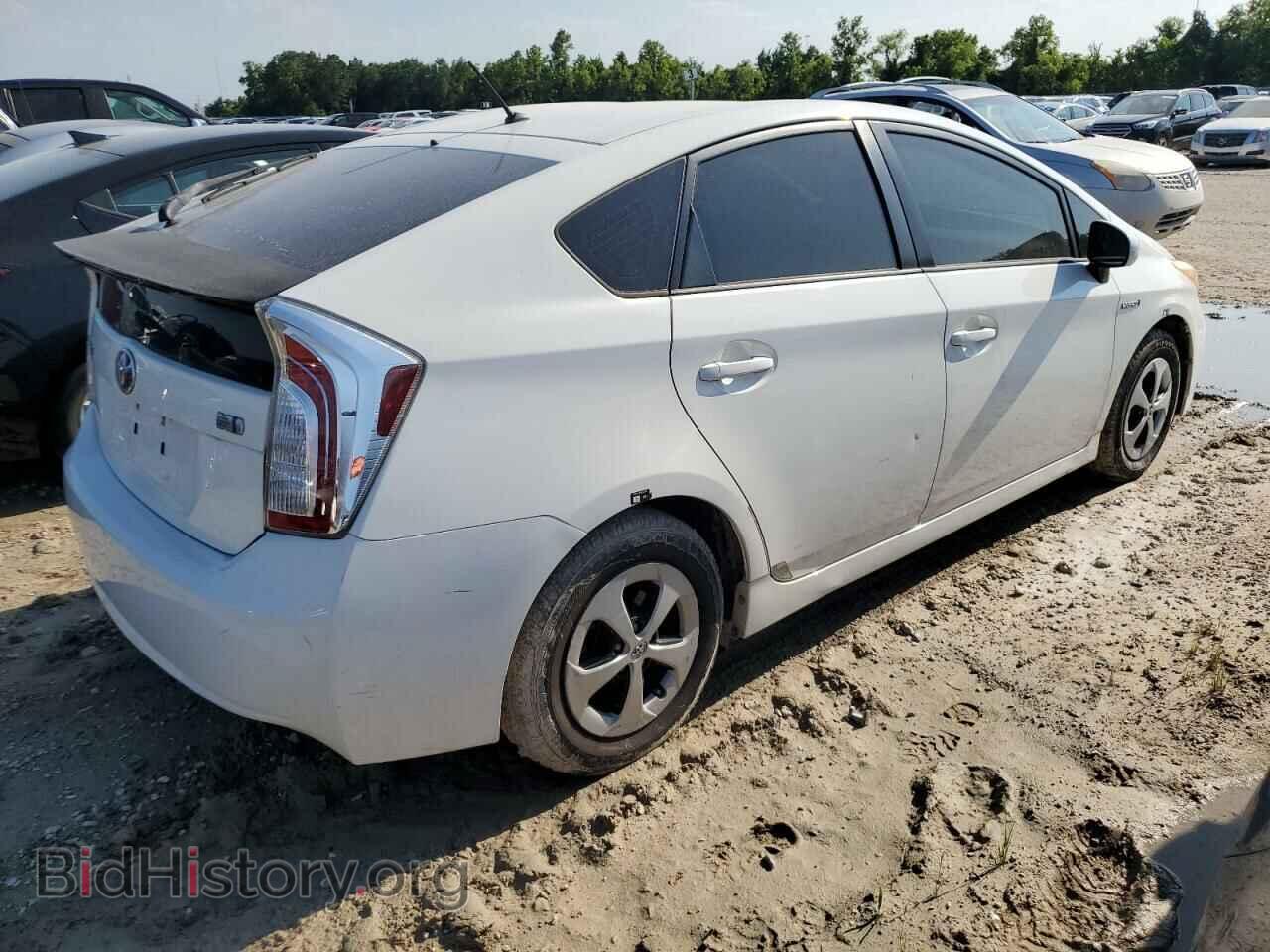 2012 TOYOTA PRIUS - VIN: JTDKN3DU4C1574429 - Фото 3