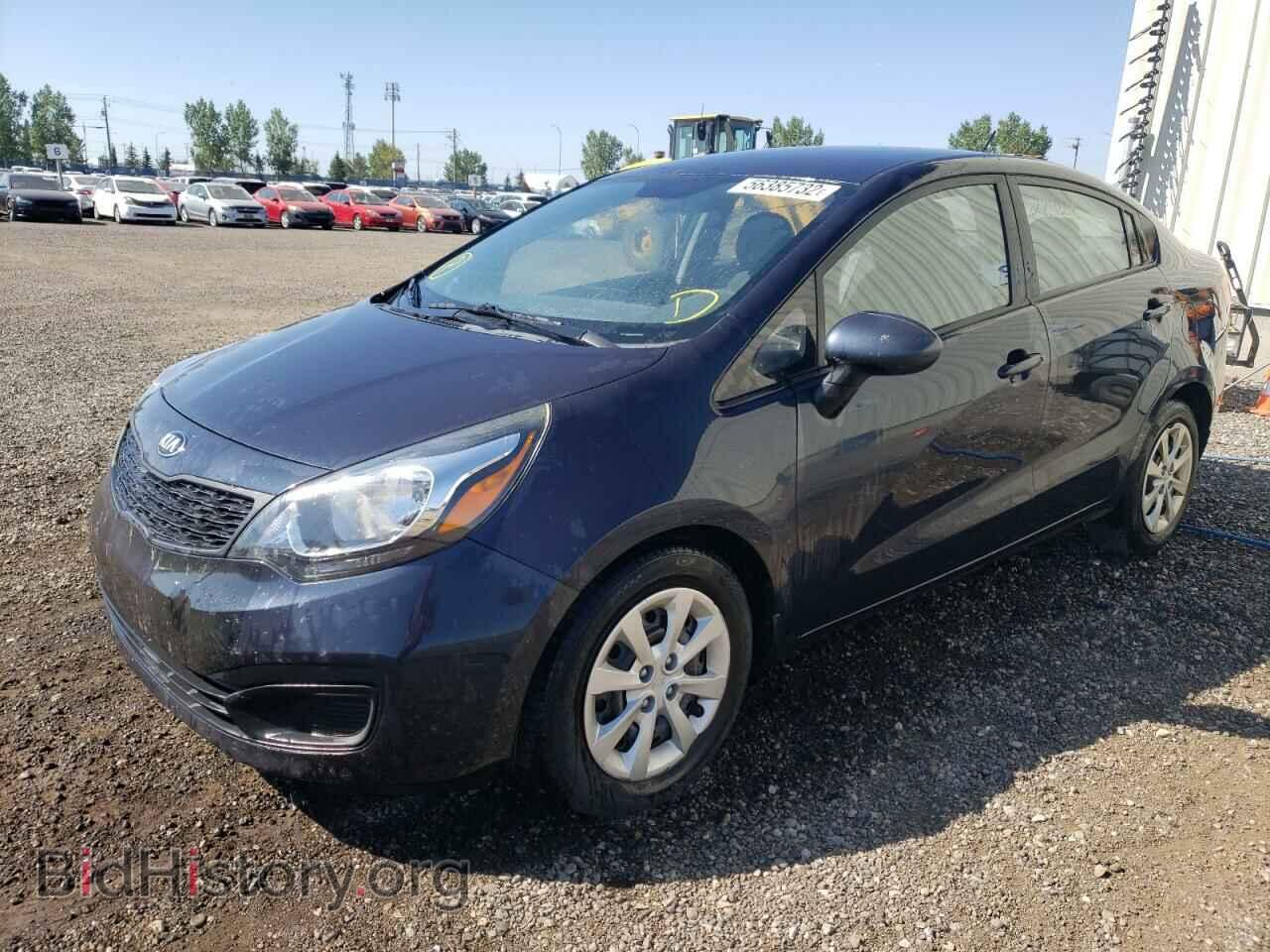 2014 KIA RIO - VIN: KNADM4A37E6329978 - Фото 2