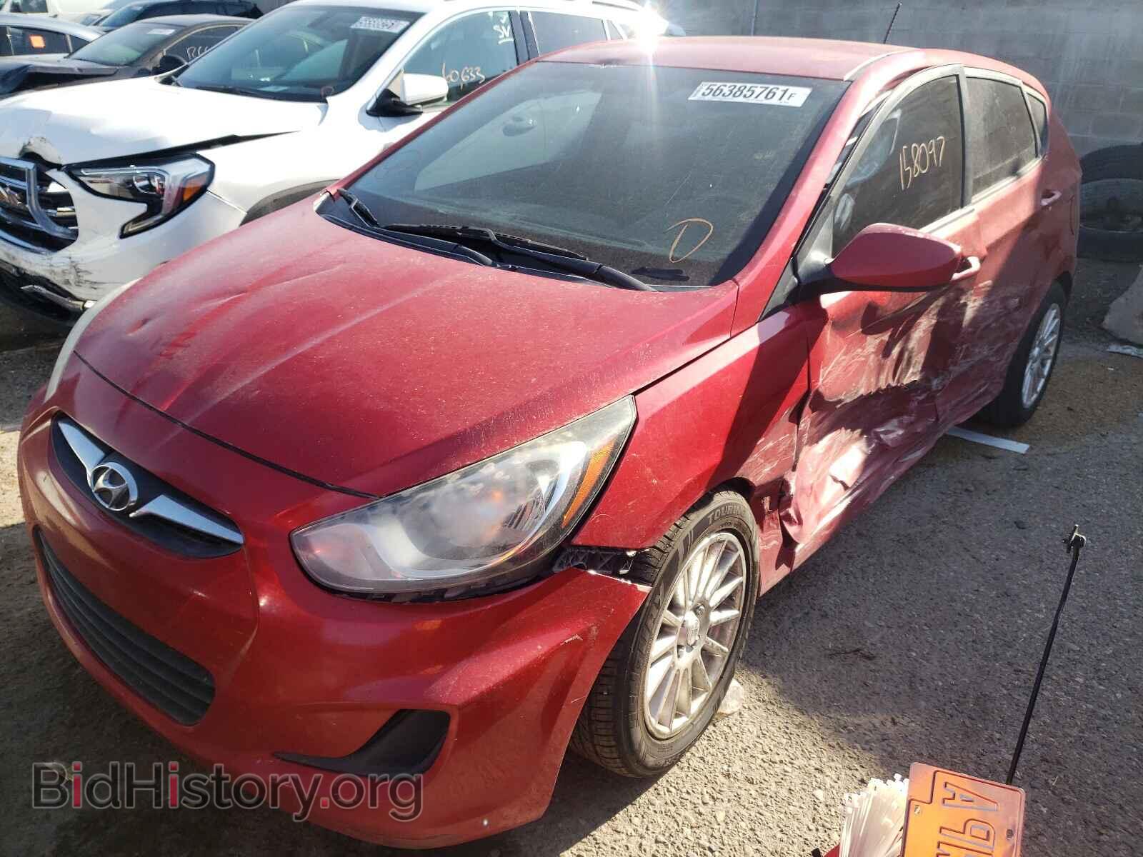 2014 HYUNDAI ACCENT - VIN: KMHCT5AE2EU164731 - Фото 2