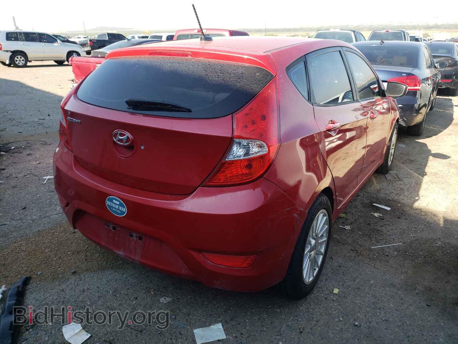 2014 HYUNDAI ACCENT - VIN: KMHCT5AE2EU164731 - Фото 4