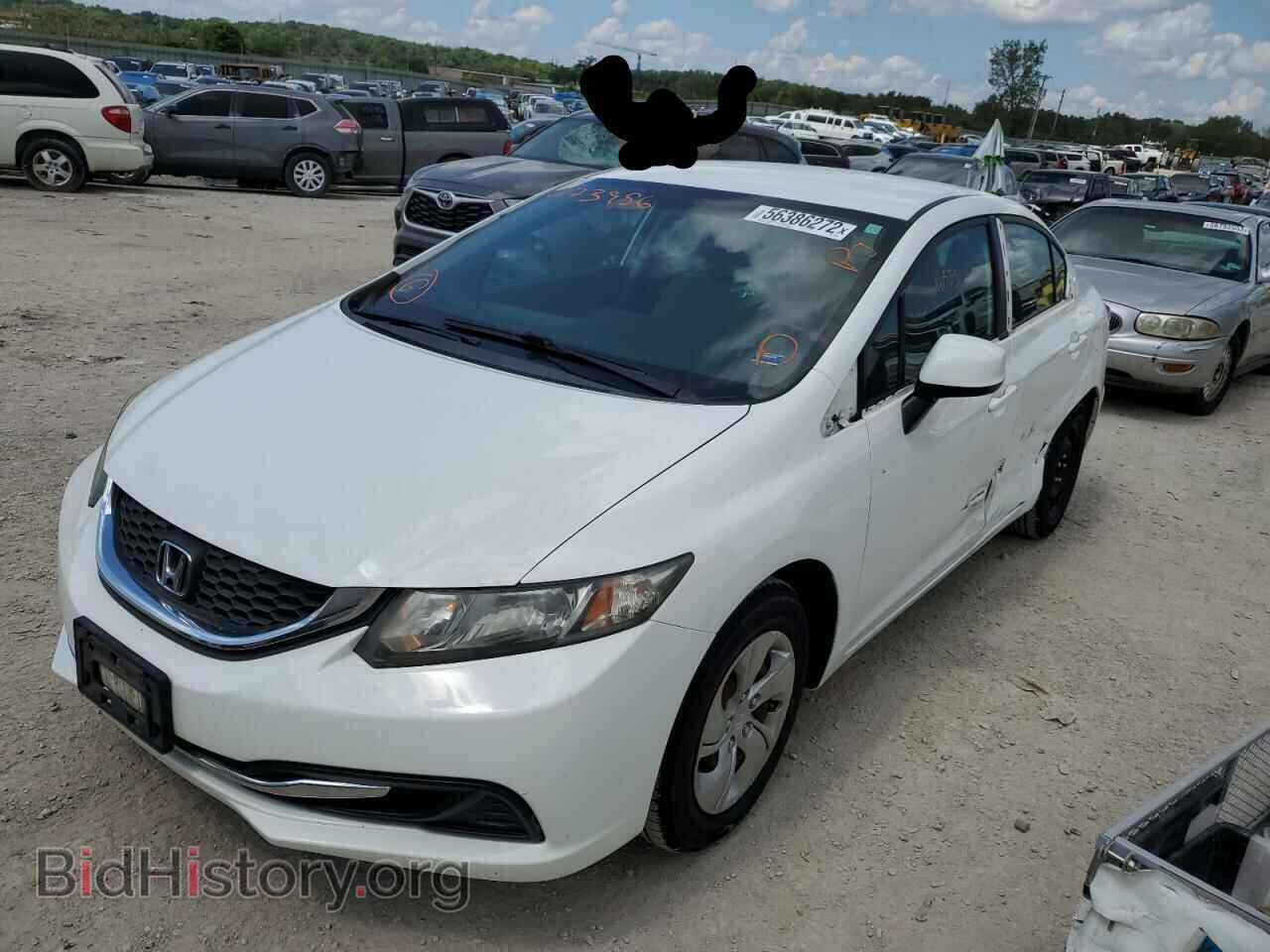 2013 HONDA CIVIC - VIN: 19XFB2F58DE073956 - Фото 2