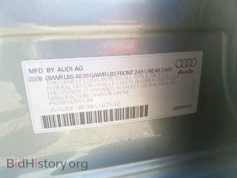 2008 Audi A4 (VIN WAUDF78E98A162530) — photo 10 of 10
