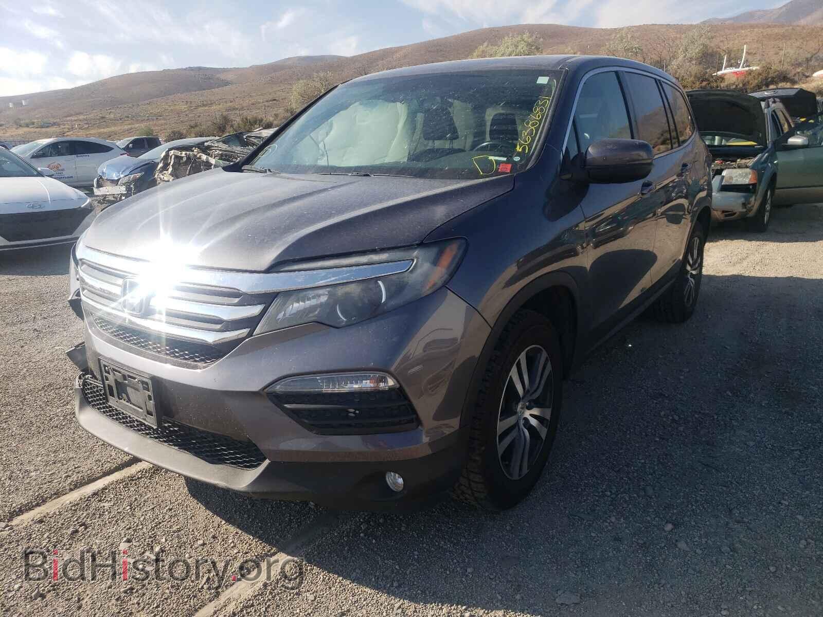 2016 HONDA PILOT - VIN: 5FNYF6H53GB042193 - Фото 2