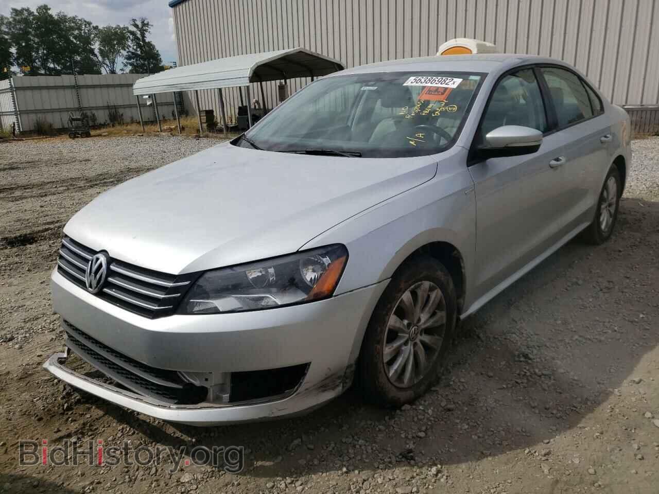 2014 VOLKSWAGEN PASSAT - VIN: 1VWAT7A34EC117614 - Фото 2
