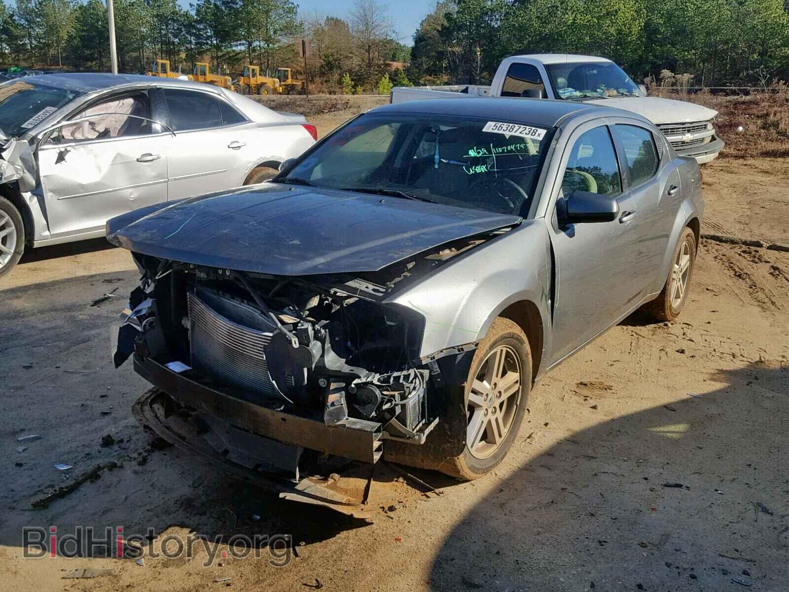 2012 DODGE AVENGER - VIN: 1C3CDZCBXCN150776 - Фото 2