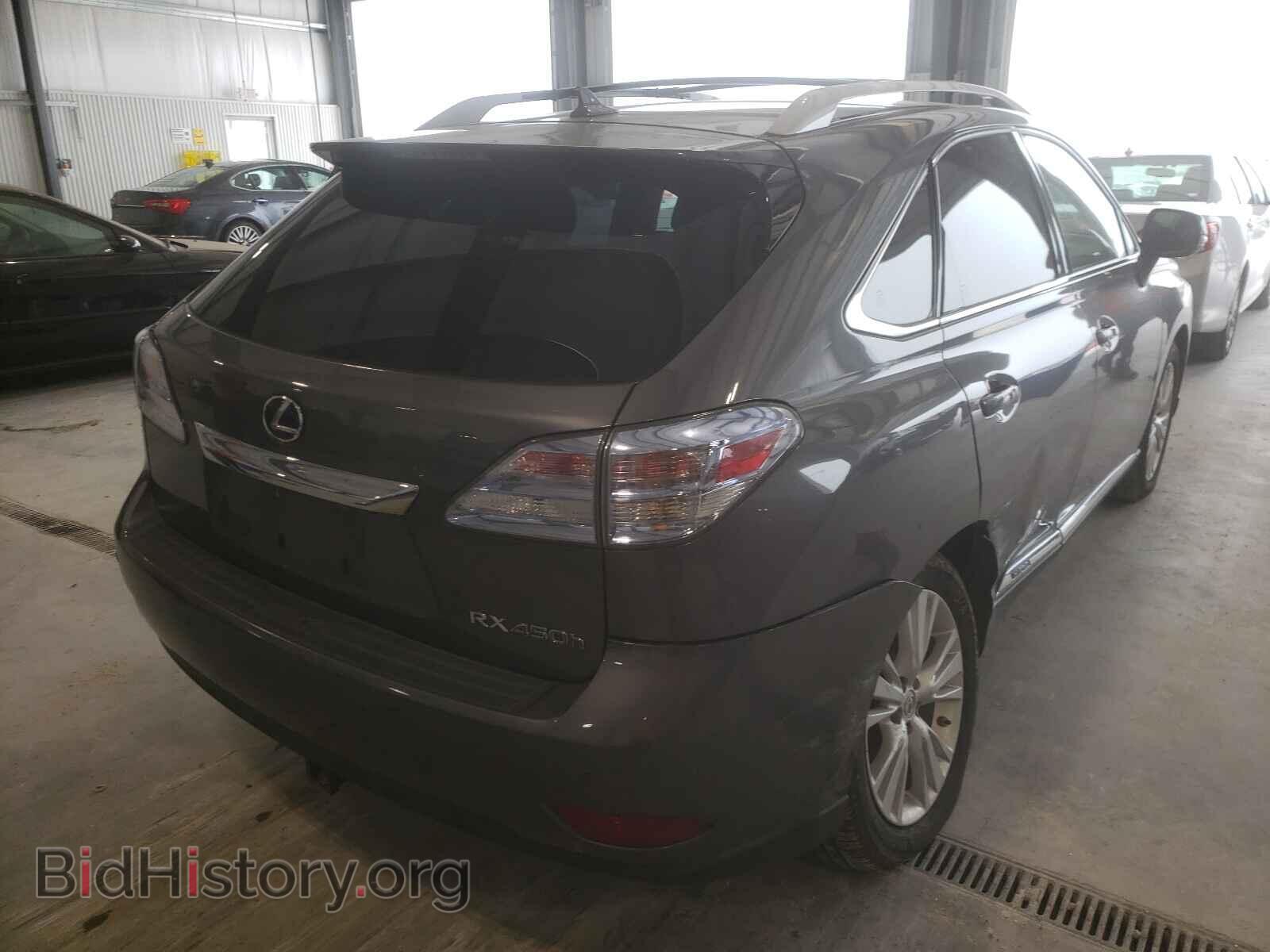 2012 LEXUS RX450 - VIN: JTJBC1BA7C2434546 - Фото 4