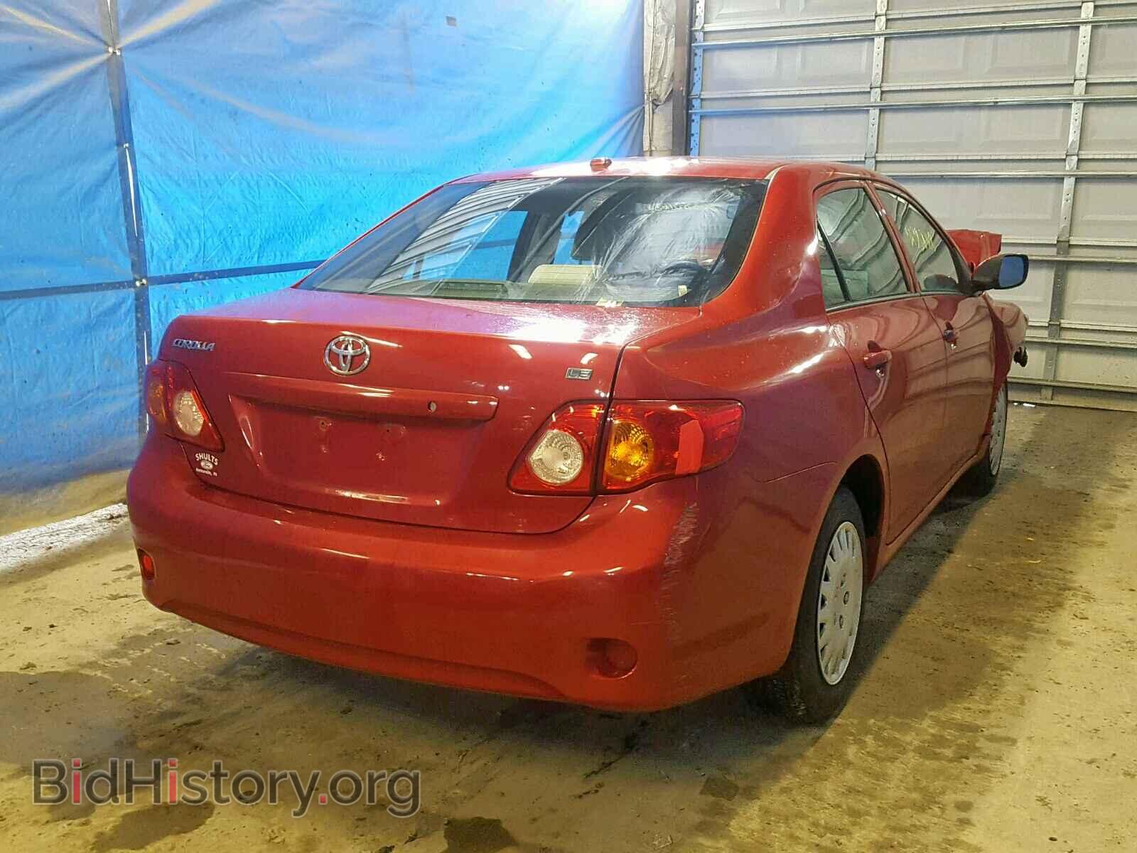 2009 TOYOTA COROLLA BA - VIN: 2T1BU40E89C059042 - Фото 4
