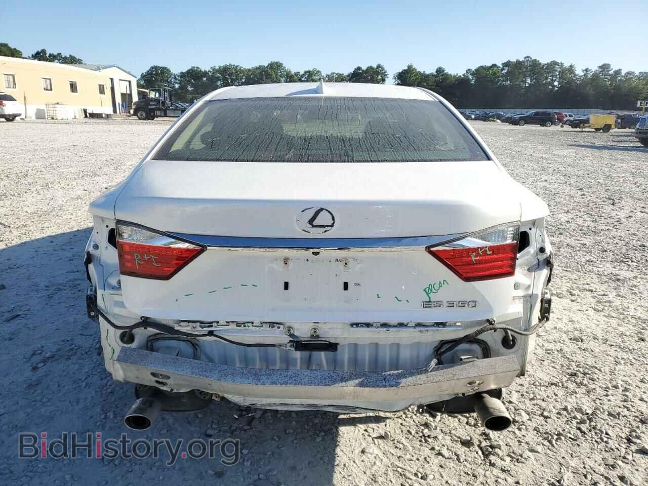 2015 LEXUS ES350 - VIN: JTHBK1GG2F2204550 - Фото 6