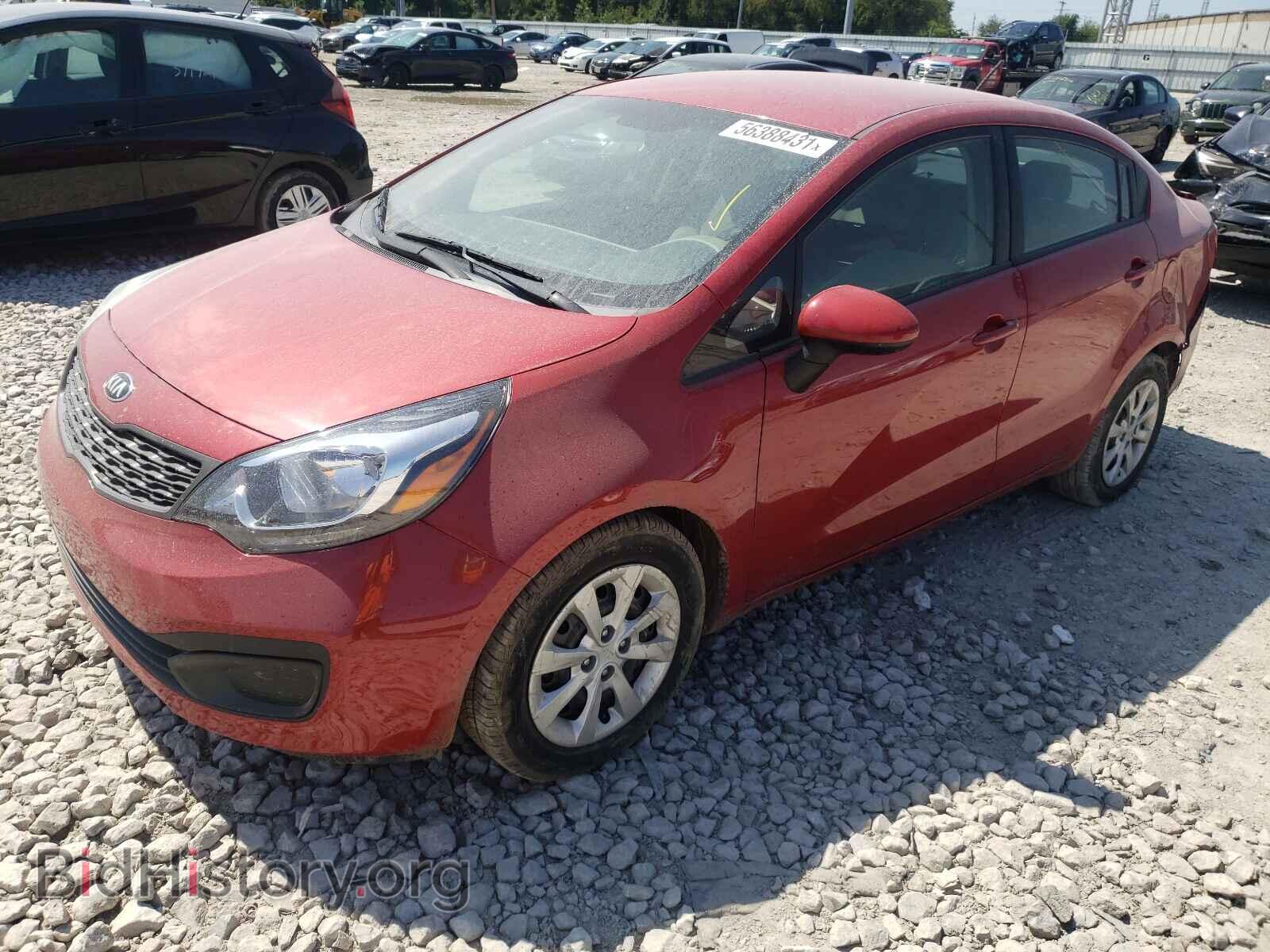 2015 KIA RIO - VIN: KNADM4A39F6480547 - Фото 2