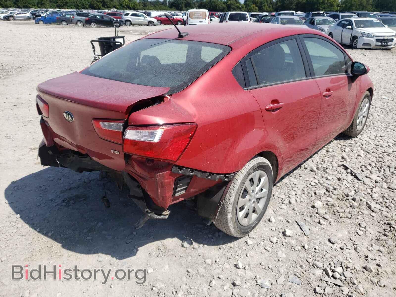 2015 KIA RIO - VIN: KNADM4A39F6480547 - Фото 4