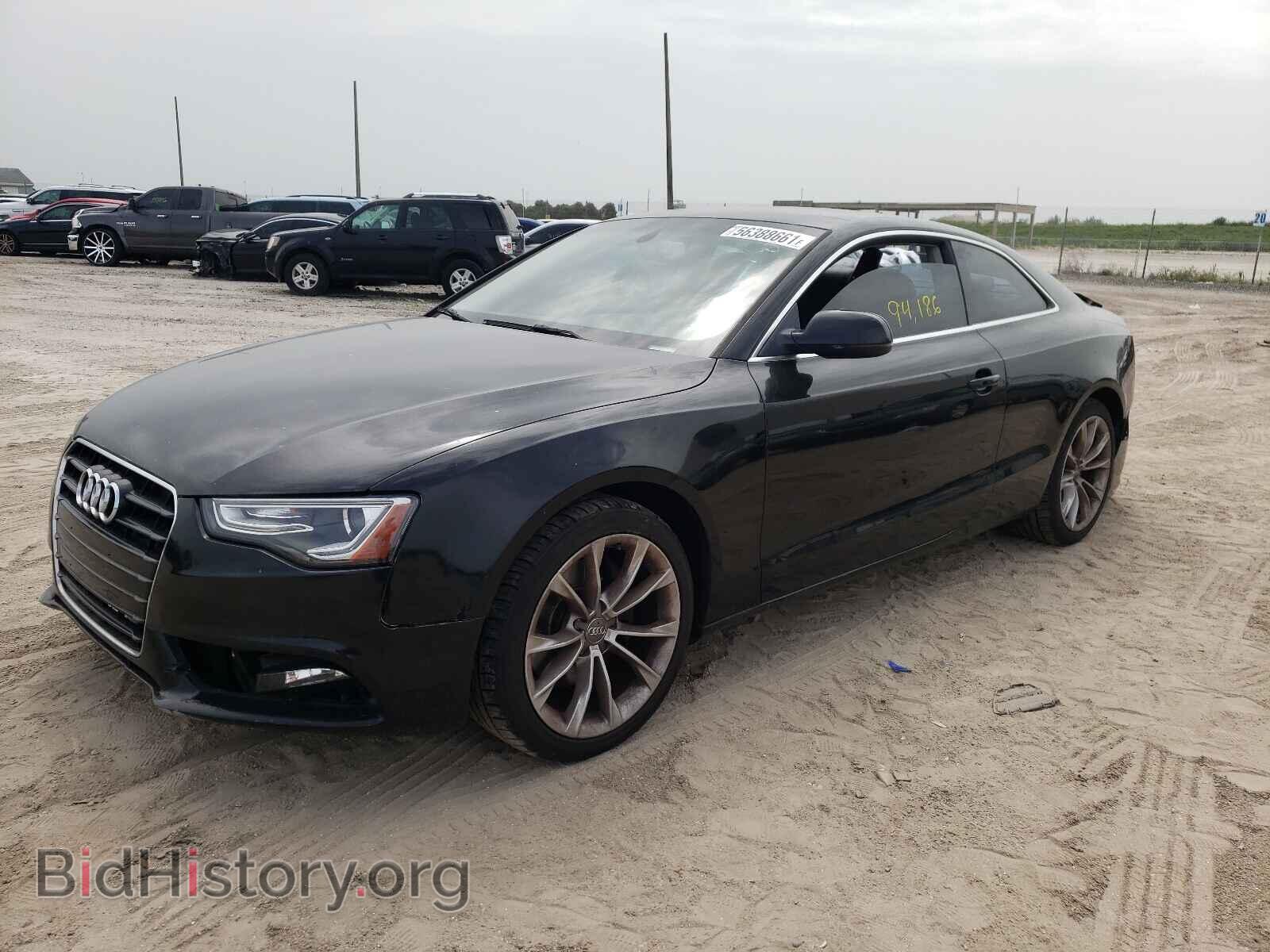2014 AUDI A5 - VIN: WAUCFAFR4EA058702 - Фото 2