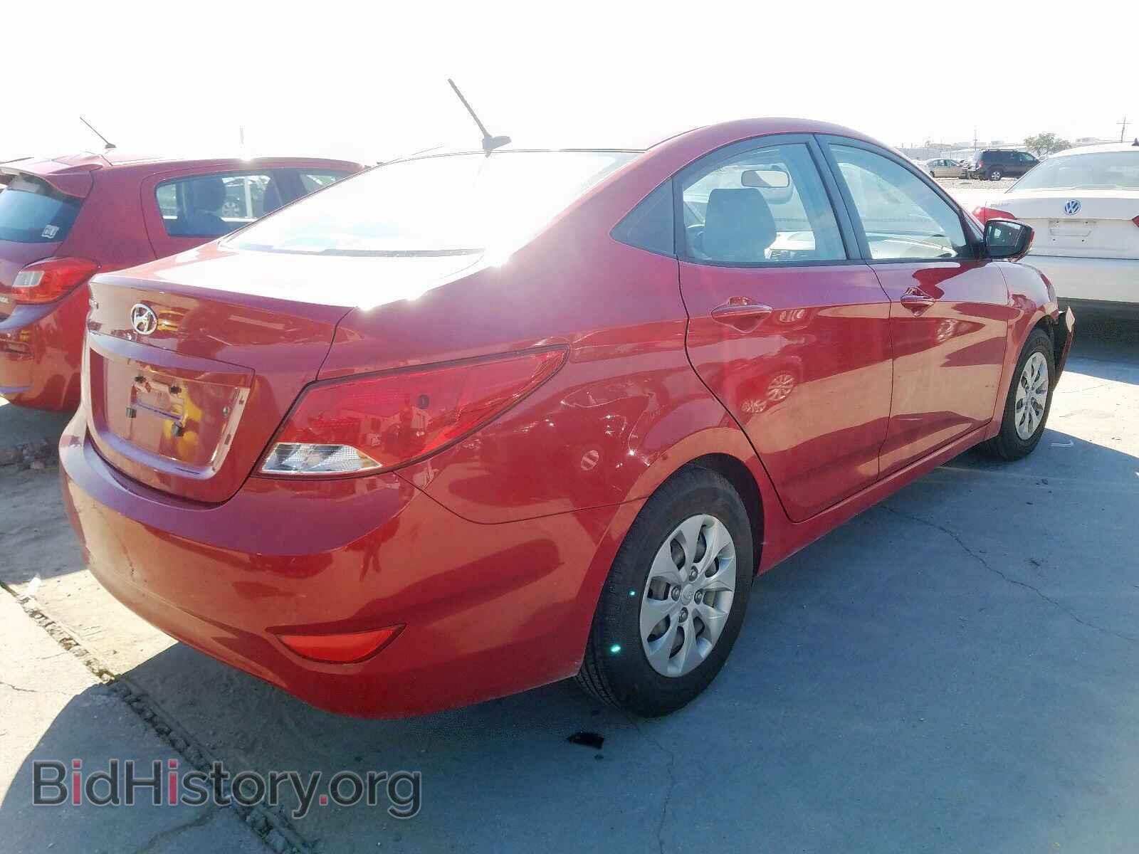 2015 HYUNDAI ACCENT - VIN: KMHCT4AE2FU805789 - Фото 4