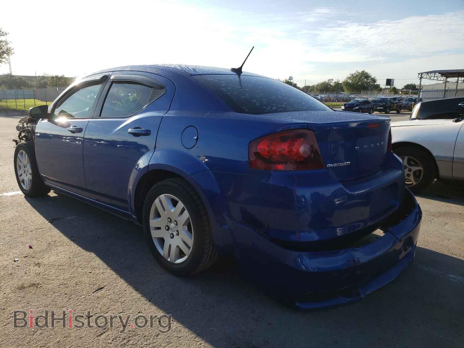 2013 DODGE AVENGER - VIN: 1C3CDZAB3DN526335 - Фото 3