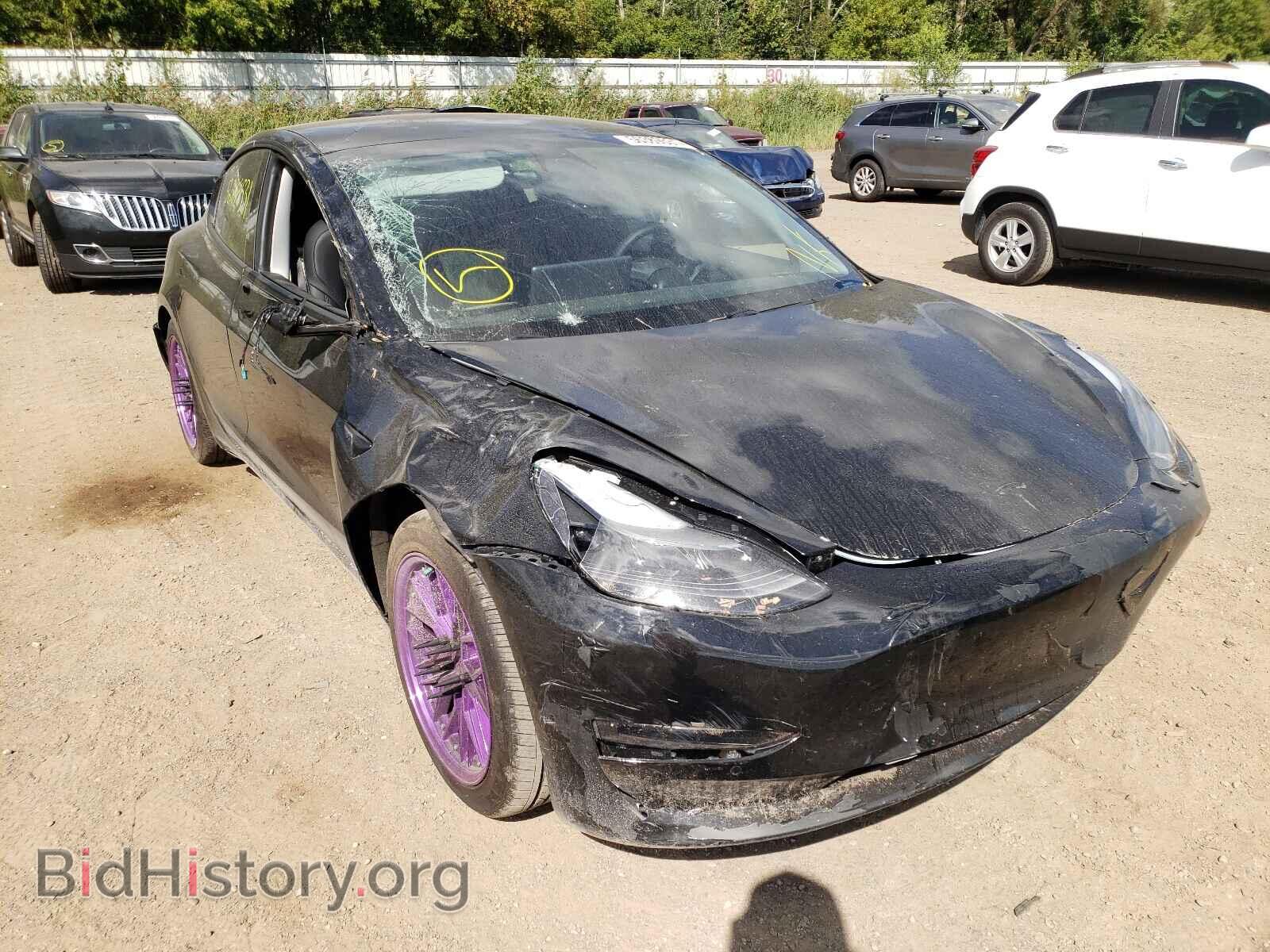 Photo 5YJ3E1EA9MF919590 - TESLA MODEL 3 2021