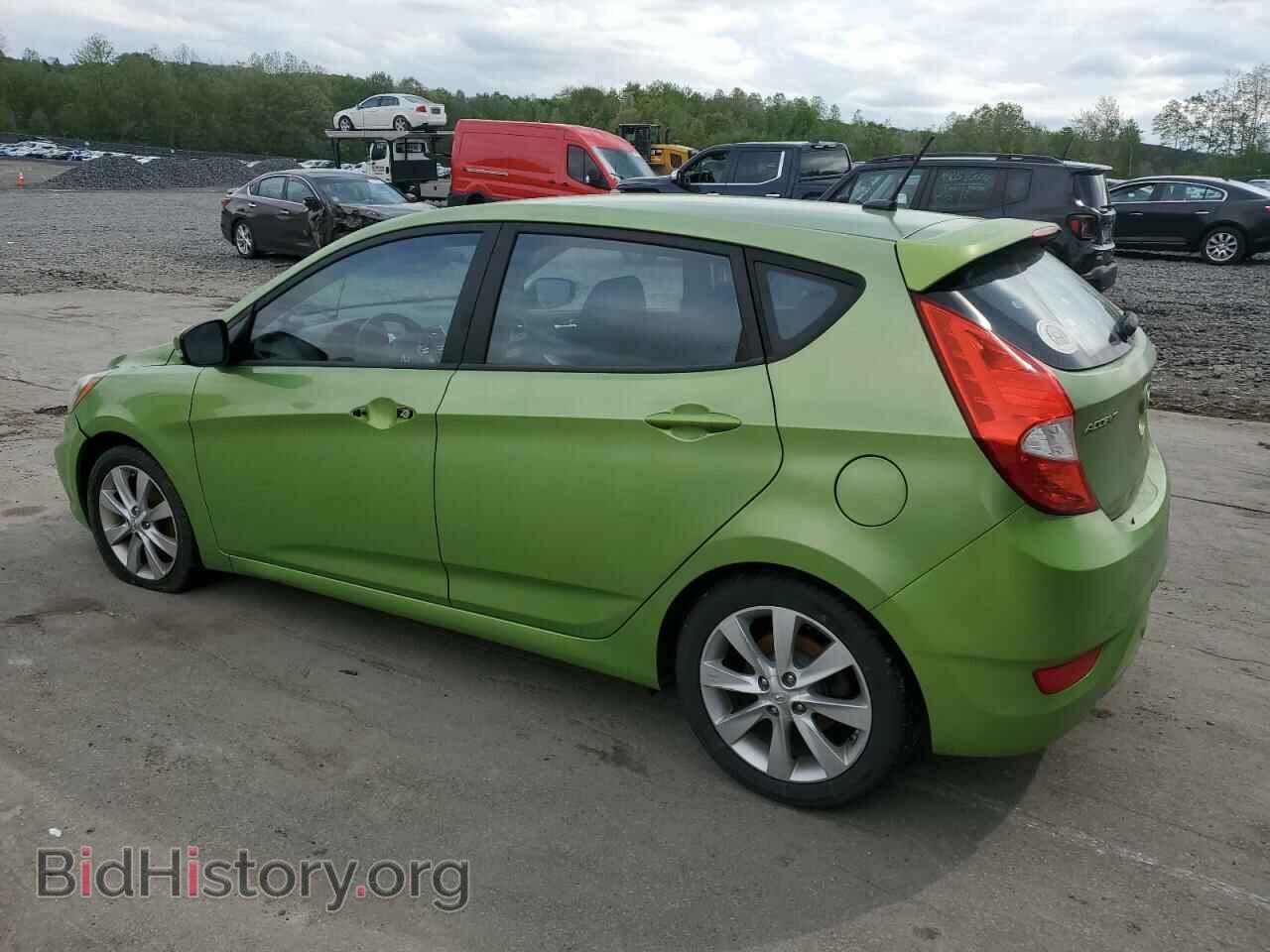 2013 HYUNDAI ACCENT - VIN: KMHCU5AE3DU083068 - Фото 2