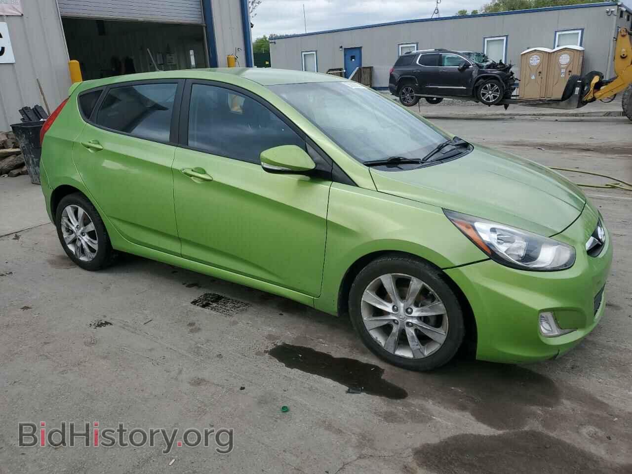 2013 HYUNDAI ACCENT - VIN: KMHCU5AE3DU083068 - Фото 4