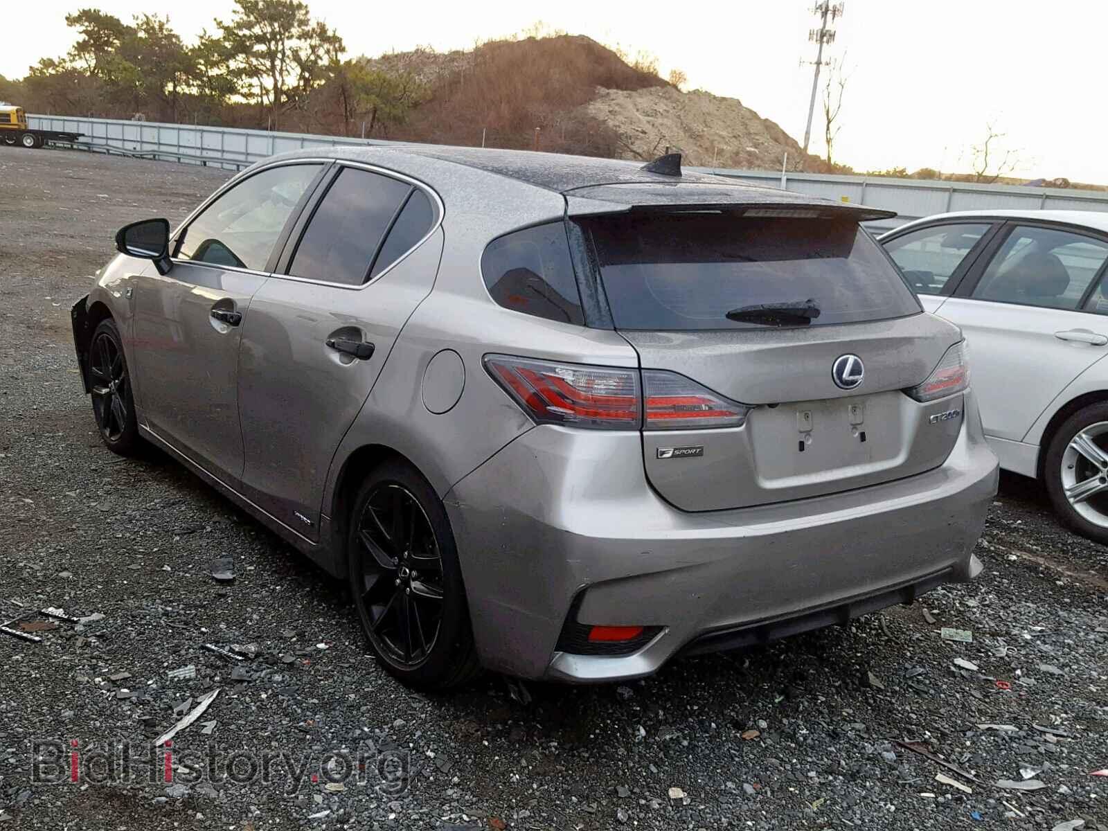 2016 LEXUS CT 200 - VIN: JTHKD5BH6G2264351 - Фото 3