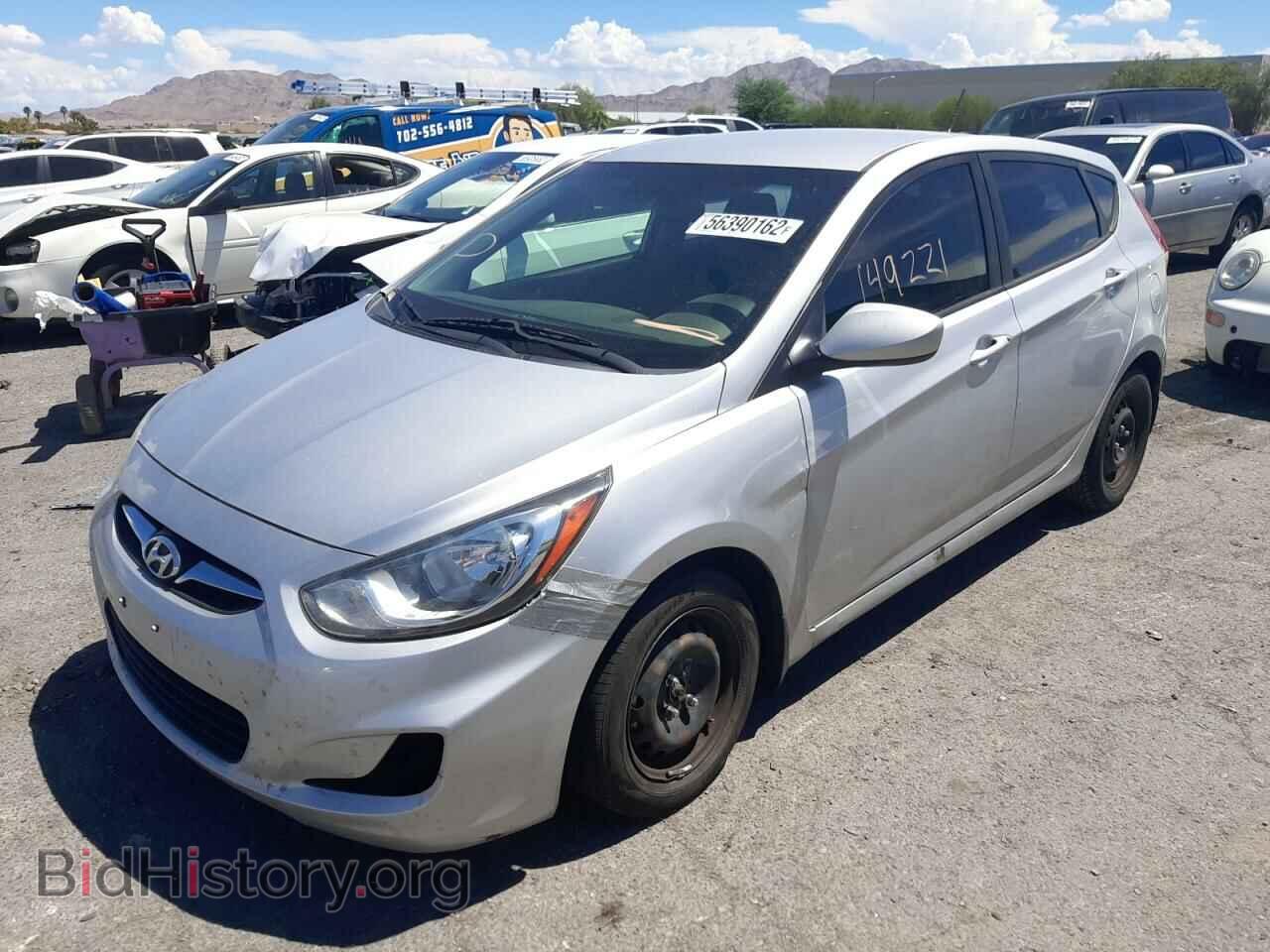 2013 HYUNDAI ACCENT - VIN: KMHCT5AE6DU121797 - Фото 2