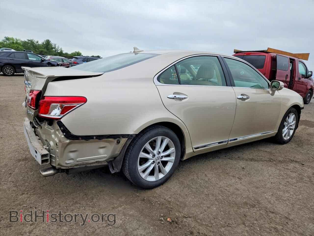2012 LEXUS ES350 - VIN: JTHBK1EG9C2474390 - Фото 3