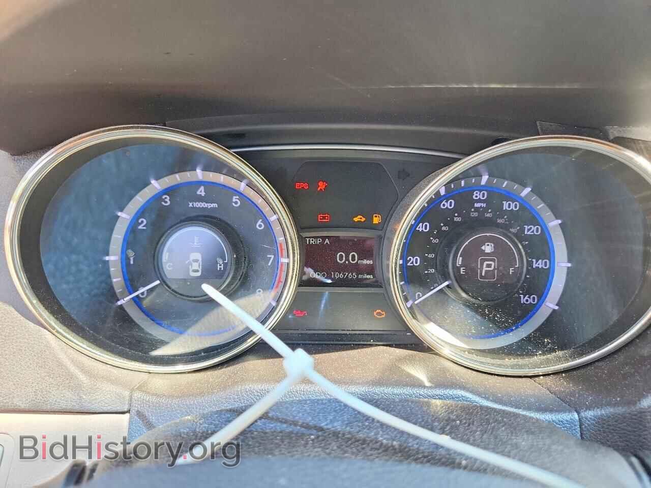 2012 HYUNDAI SONATA - VIN: 5NPEC4AC7CH338791 - Фото 9