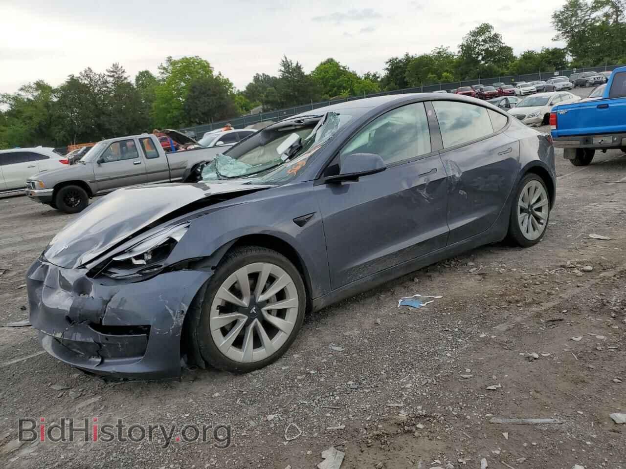 Фотография 5YJ3E1EBXNF145165 - TESLA MODEL 3 2022