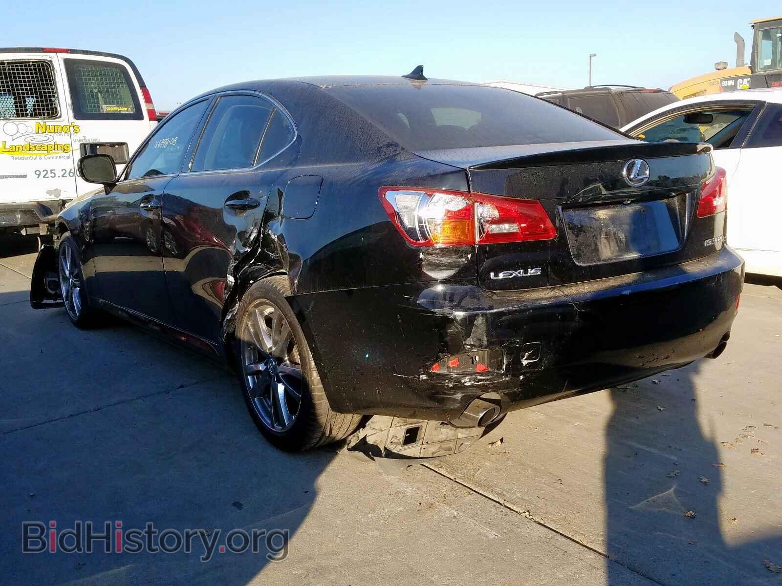 2008 LEXUS IS - VIN: JTHBE262385017709 - Фото 3