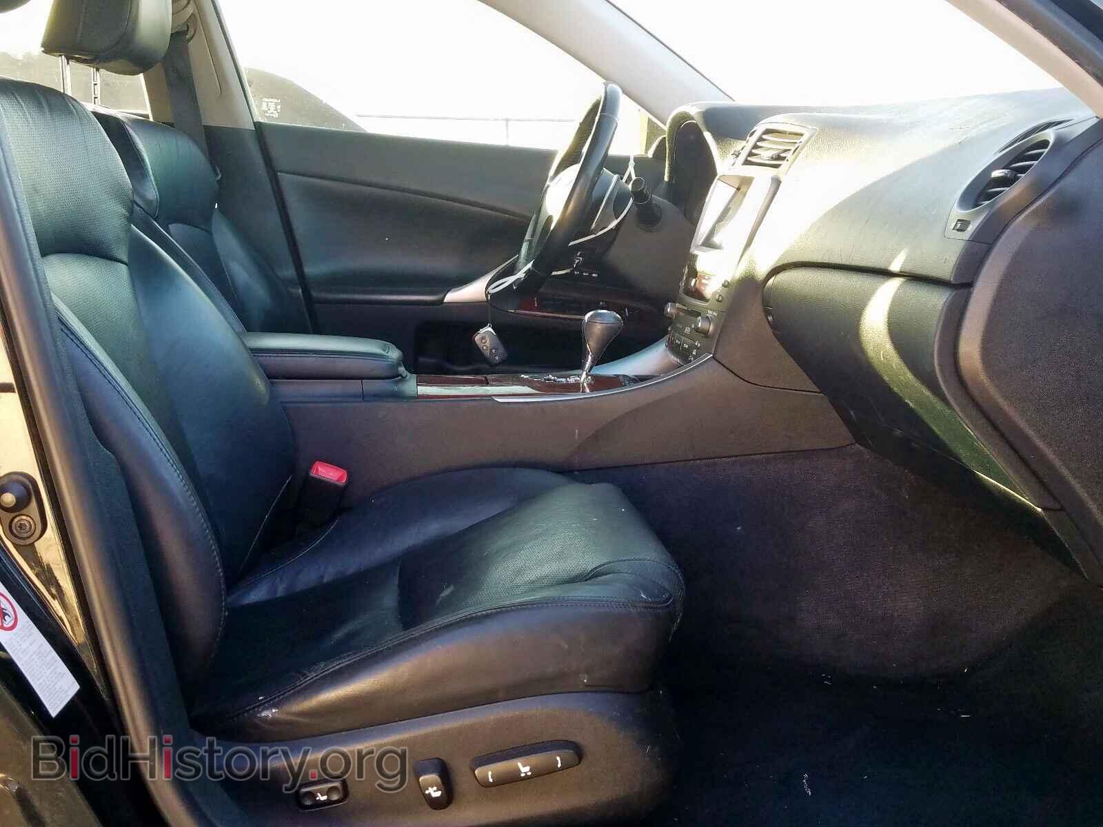 2008 LEXUS IS - VIN: JTHBE262385017709 - Фото 5