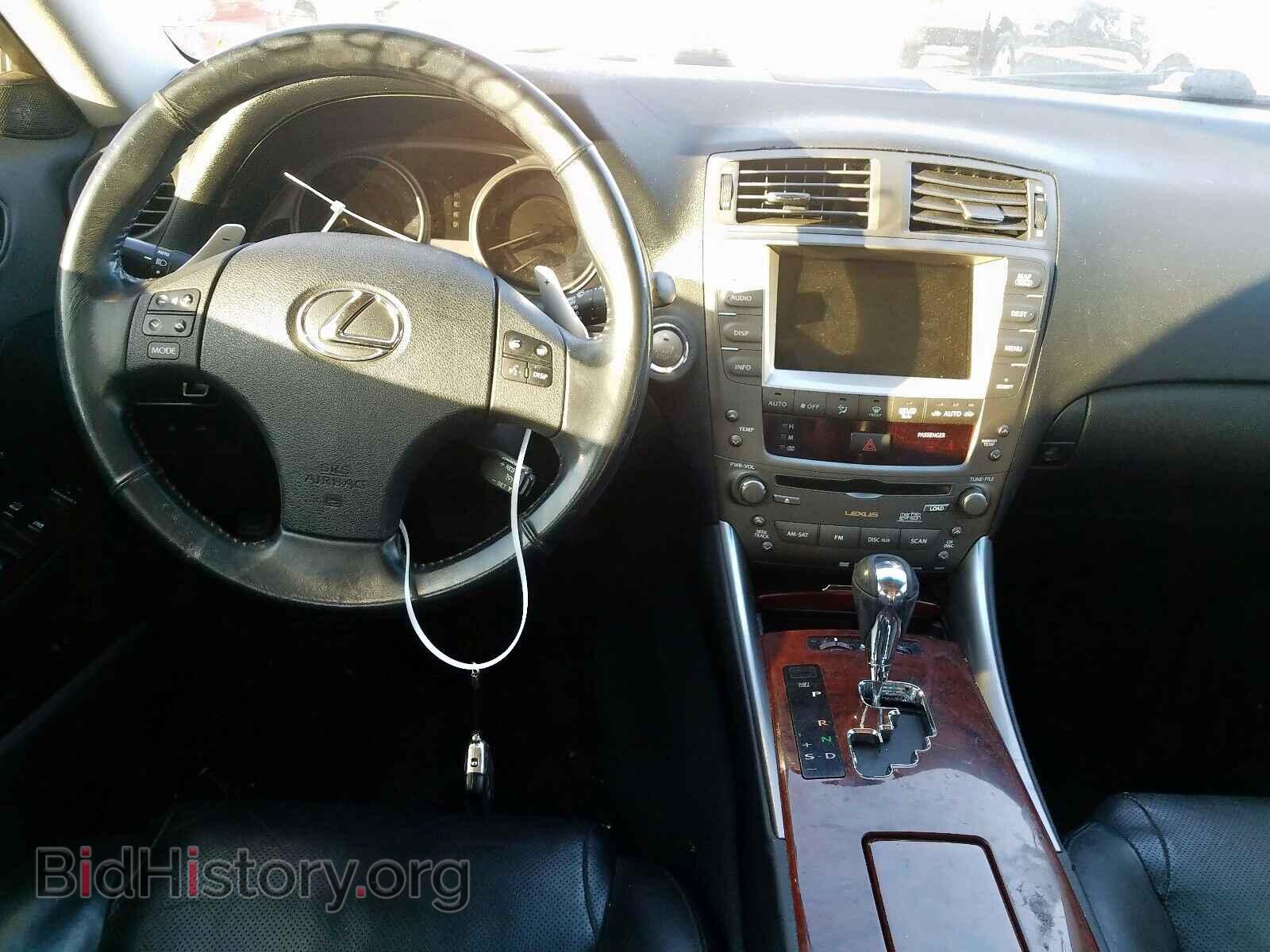 2008 LEXUS IS - VIN: JTHBE262385017709 - Фото 9