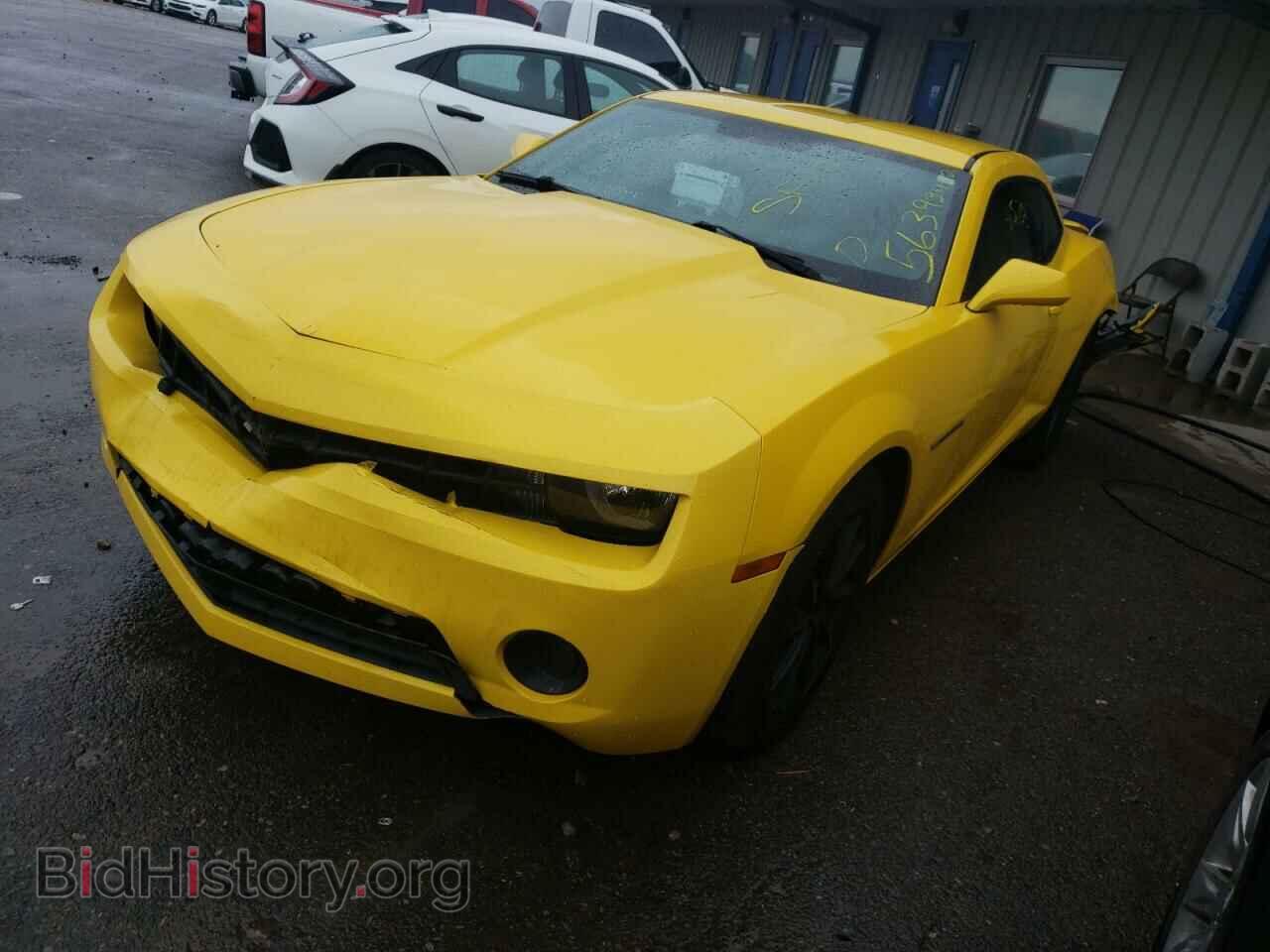 2012 CHEVROLET CAMARO - VIN: 2G1FA1E36C9187733 - Фото 2