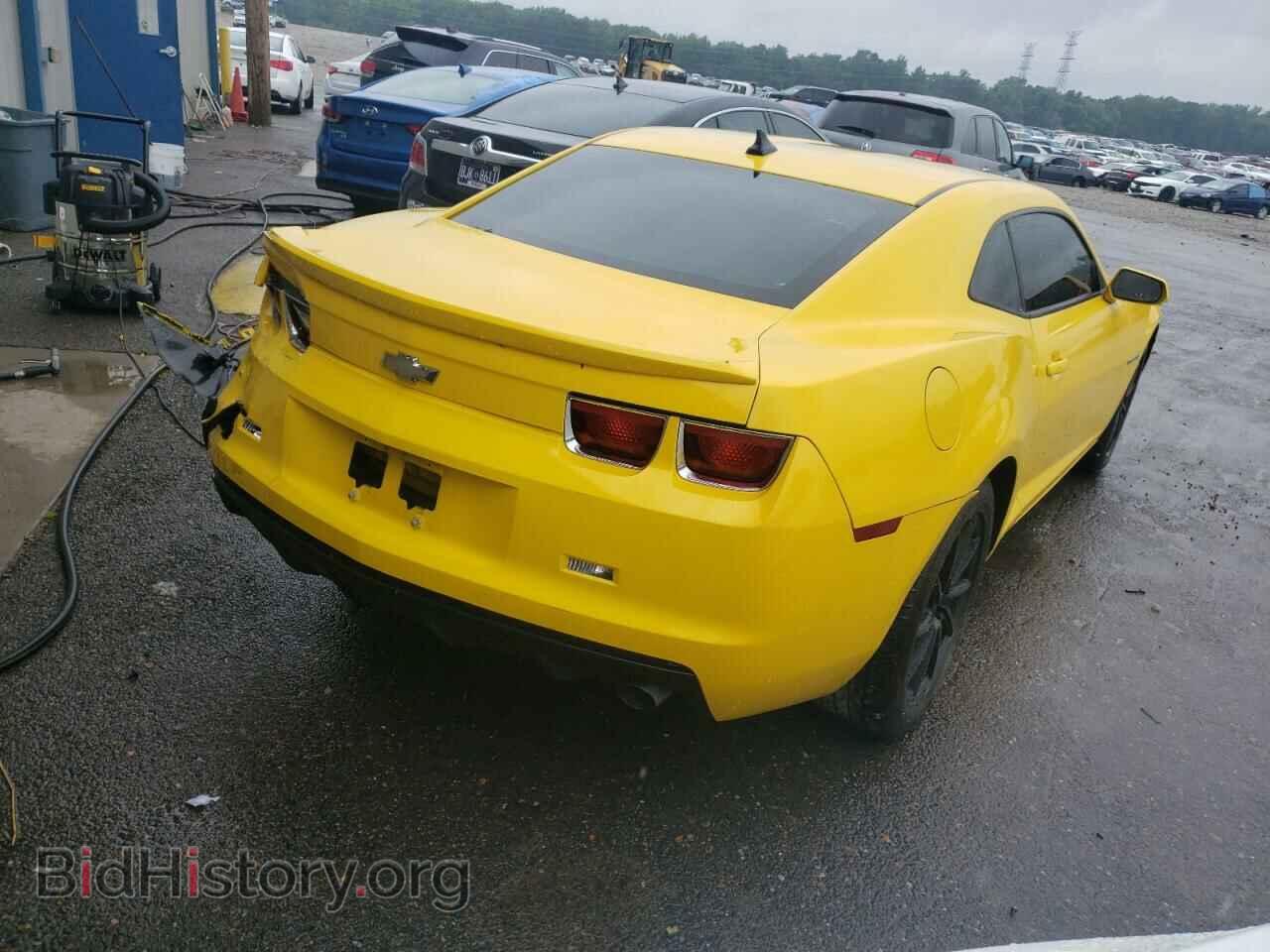 2012 CHEVROLET CAMARO - VIN: 2G1FA1E36C9187733 - Фото 4