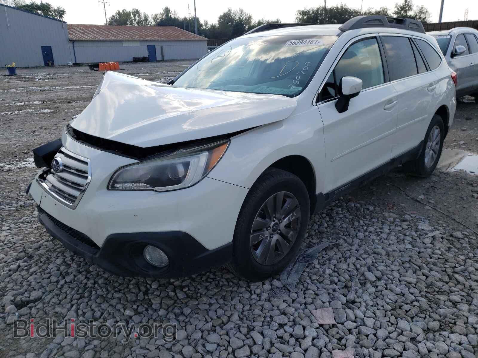 2015 SUBARU OUTBACK - VIN: 4S4BSBEC2F3250702 - Фото 2