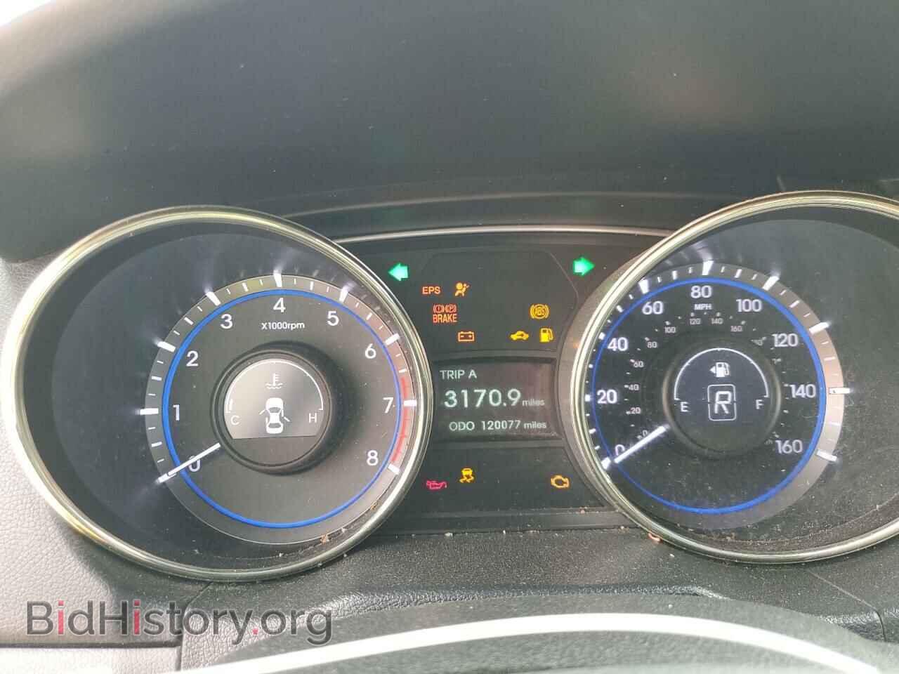 2012 HYUNDAI SONATA - VIN: 5NPEC4AC0CH476592 - Фото 9