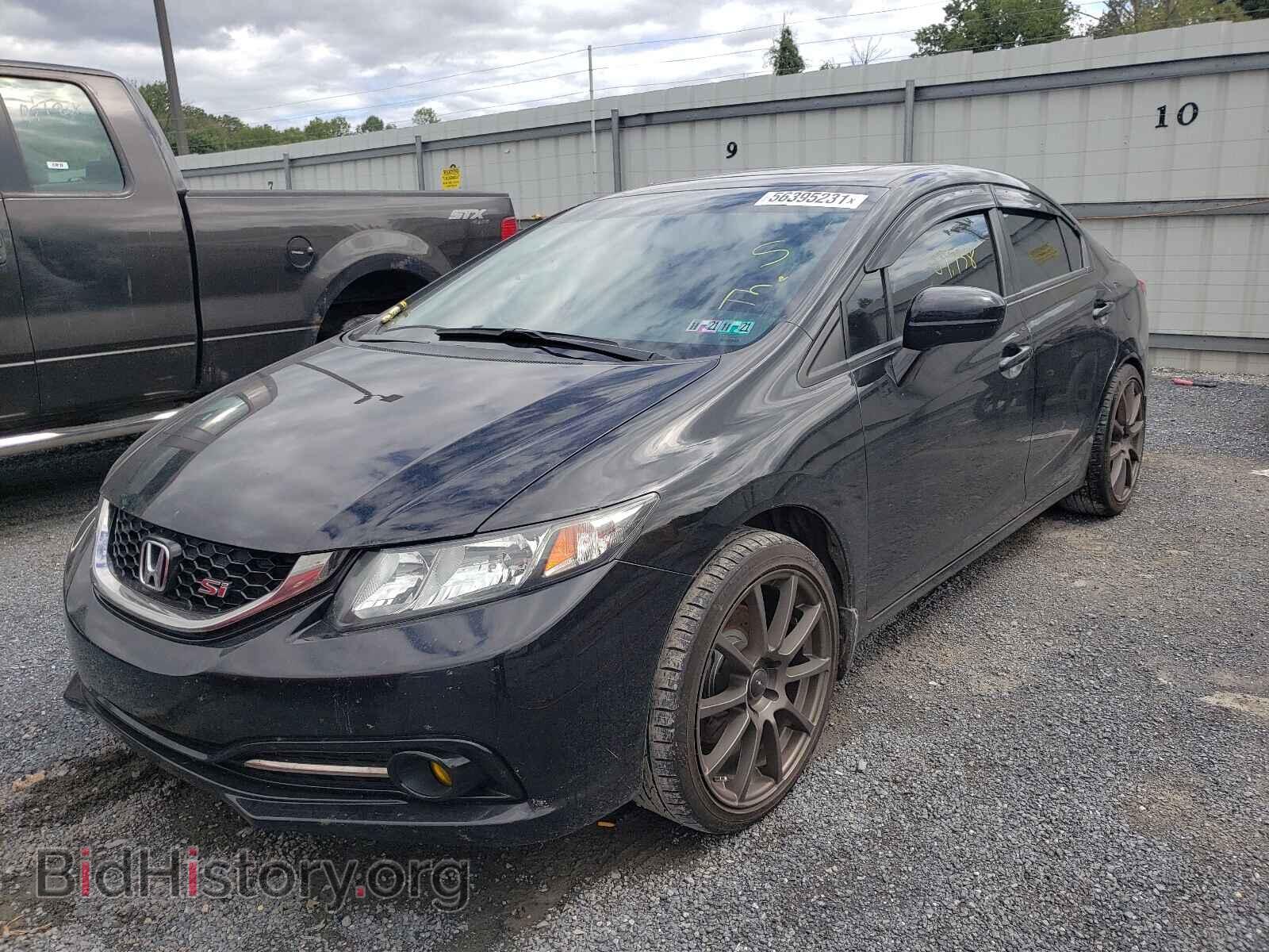 2015 HONDA CIVIC - VIN: 2HGFB6E59FH700682 - Фото 2