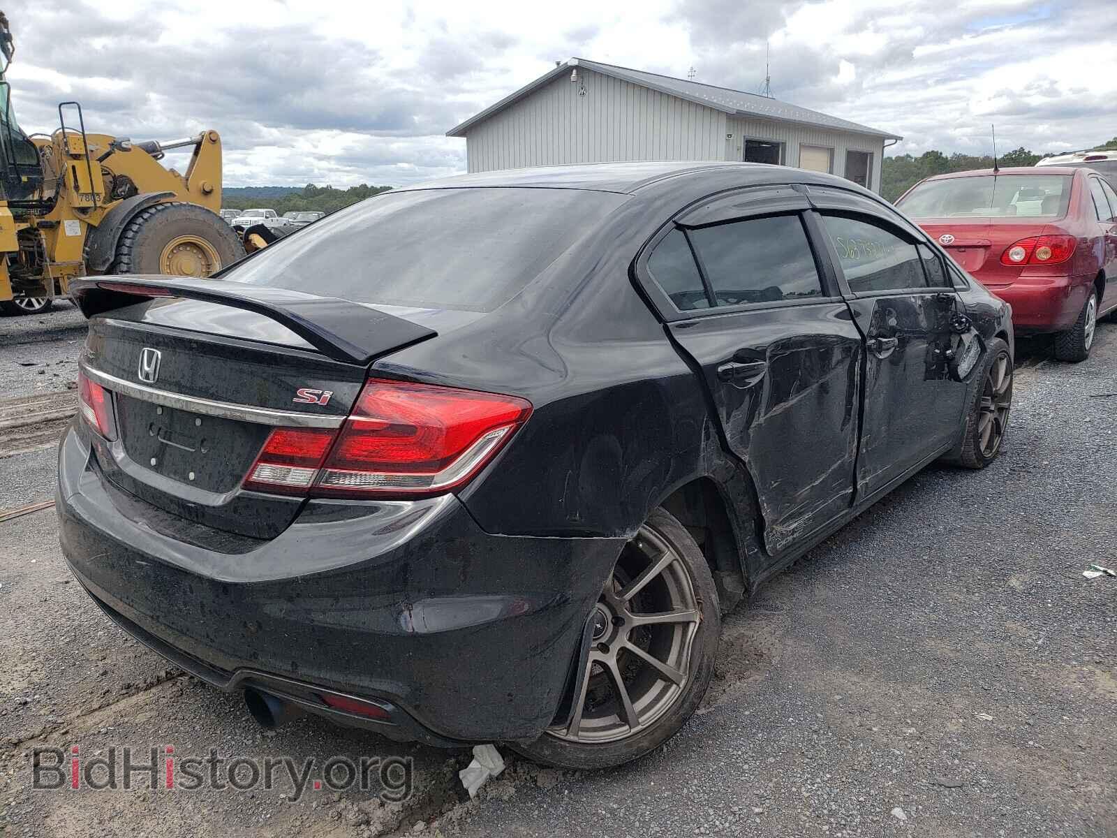 2015 HONDA CIVIC - VIN: 2HGFB6E59FH700682 - Фото 4