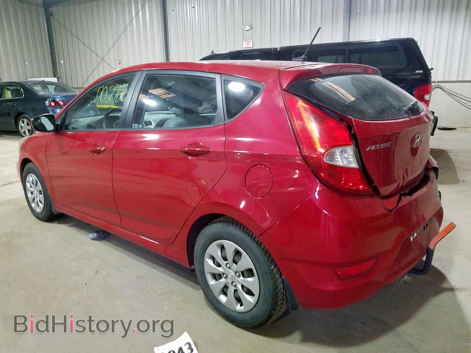 2015 HYUNDAI ACCENT - VIN: KMHCT5AE1FU216397 - Фото 3