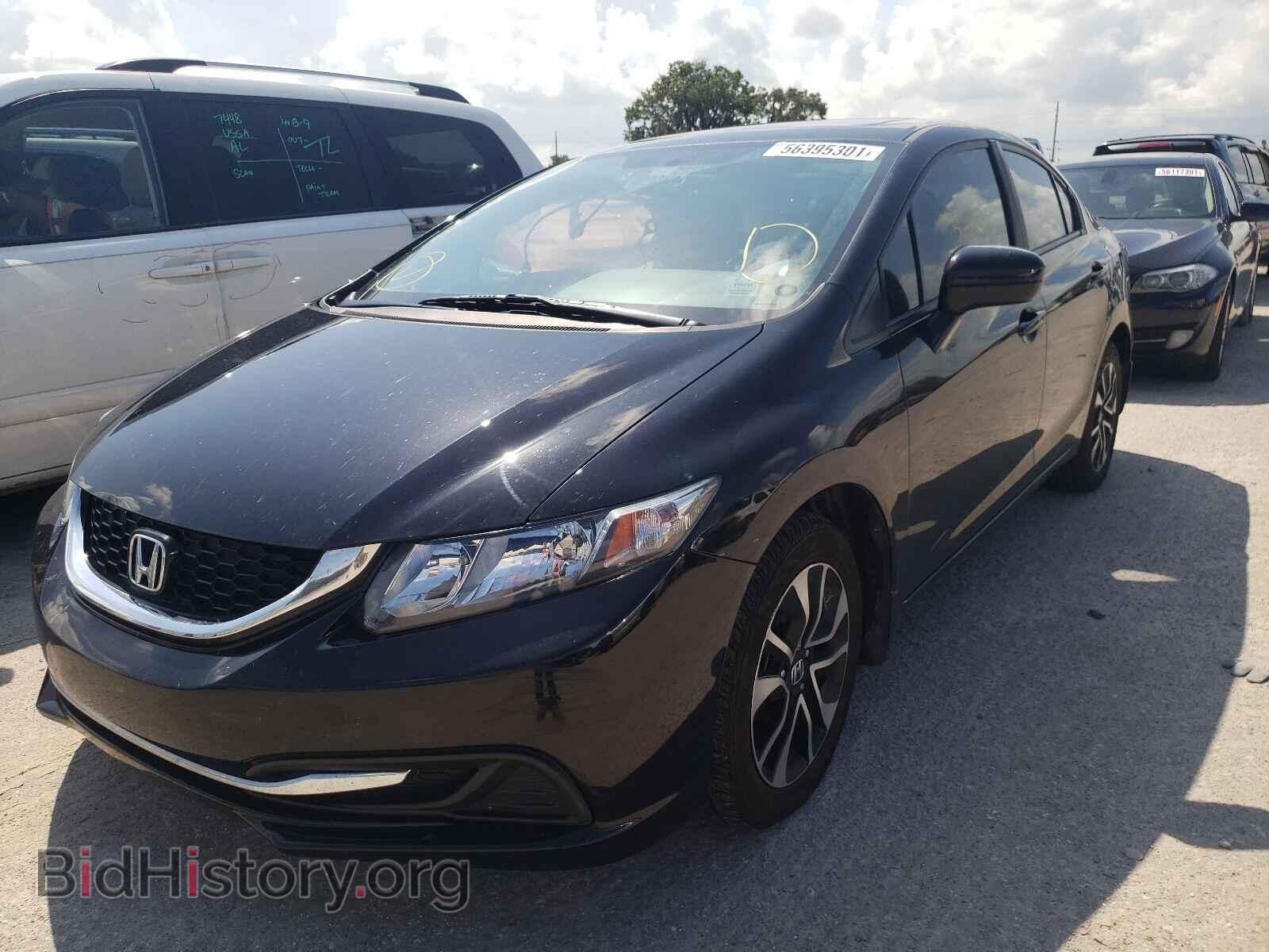 2015 HONDA CIVIC - VIN: 19XFB2F86FE093605 - Фото 2