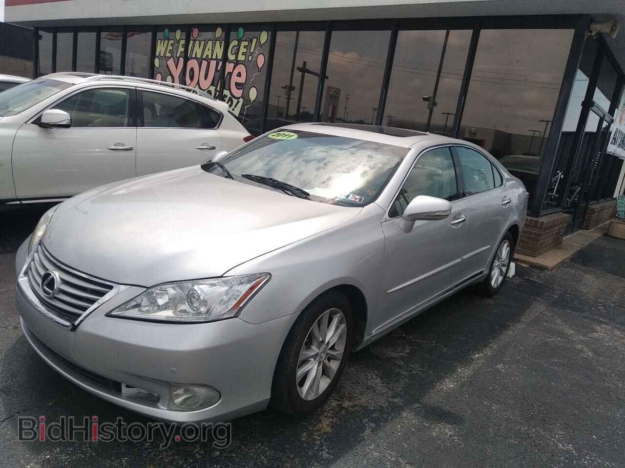 2011 LEXUS ES350 - VIN: JTHBK1EG4B2439478 - Фото 2
