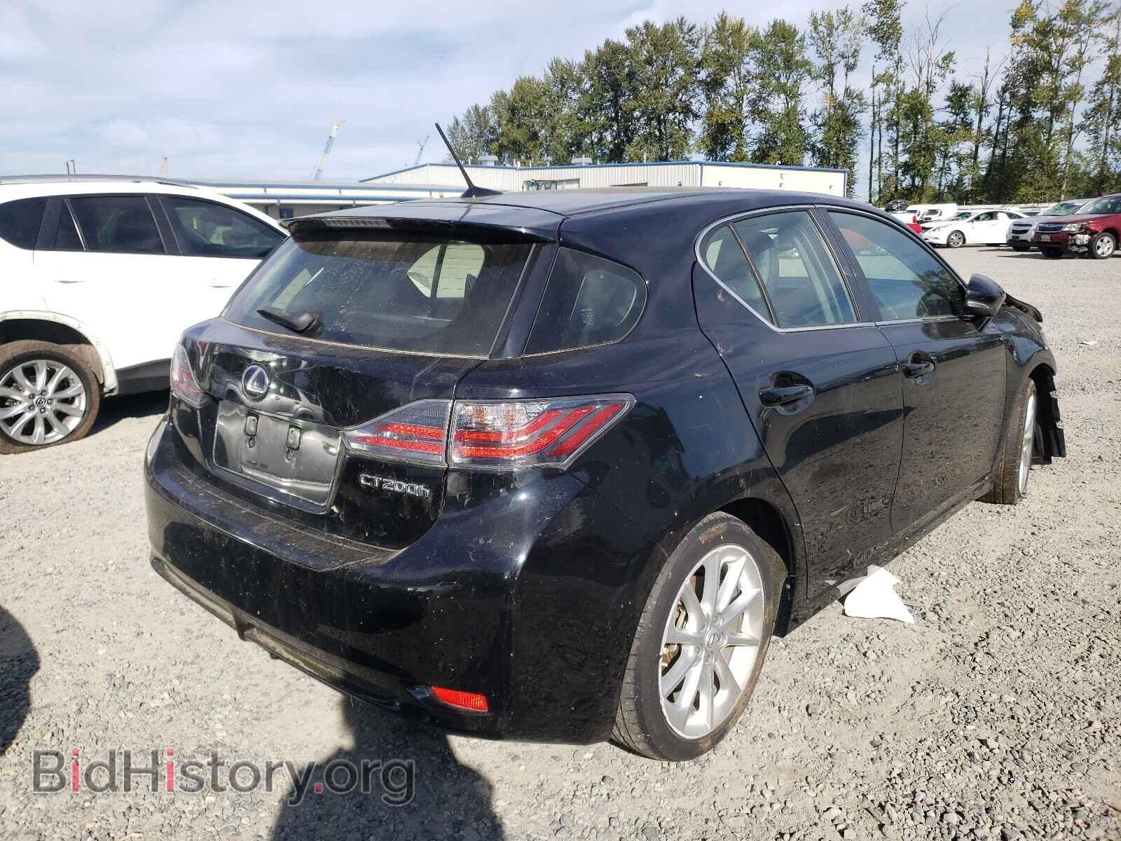 2013 LEXUS CT 200 - VIN: JTHKD5BH2D2127886 - Фото 4