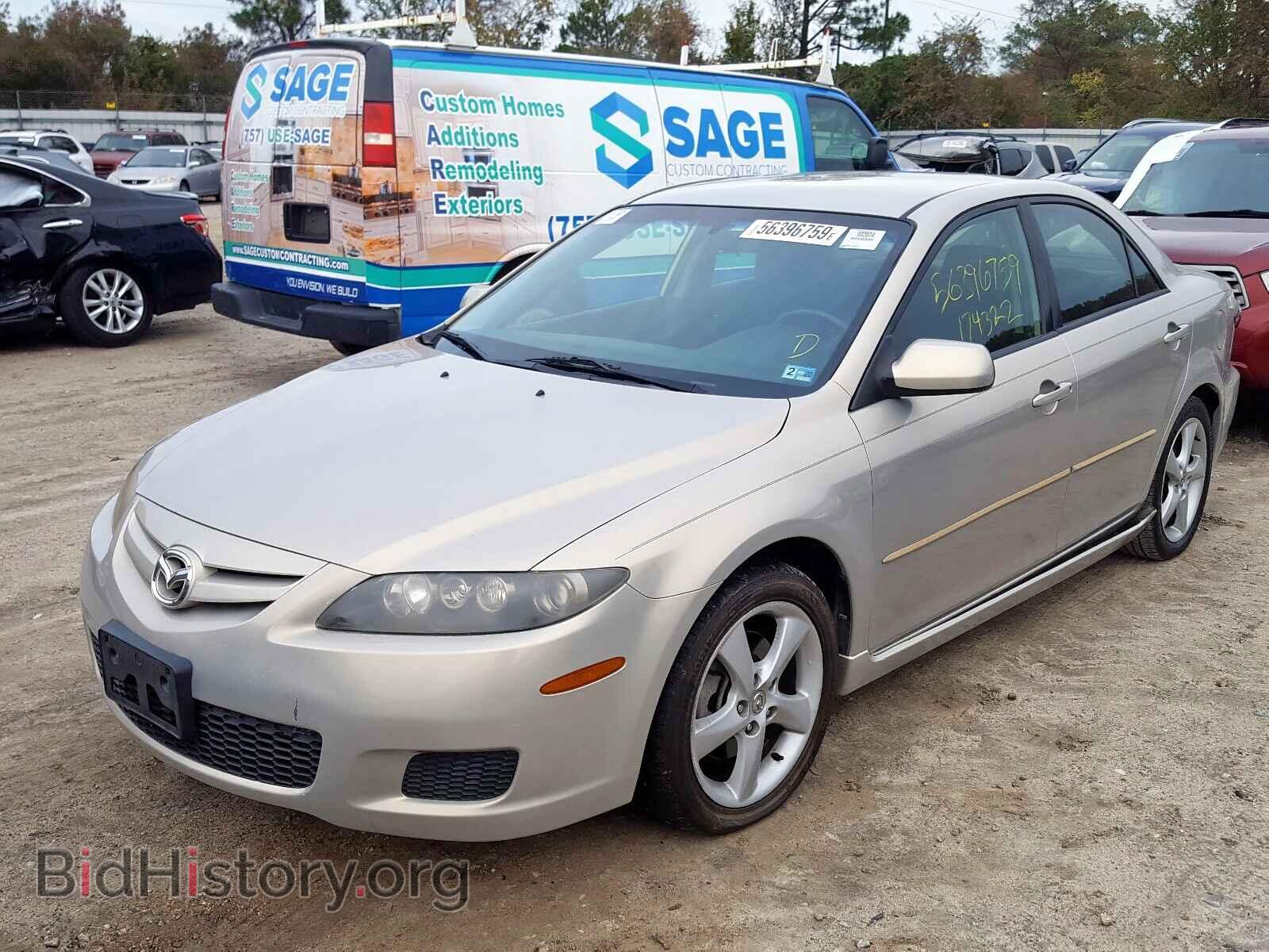 2007 MAZDA 6 - VIN: 1YVHP80C775M18280 - Фото 2