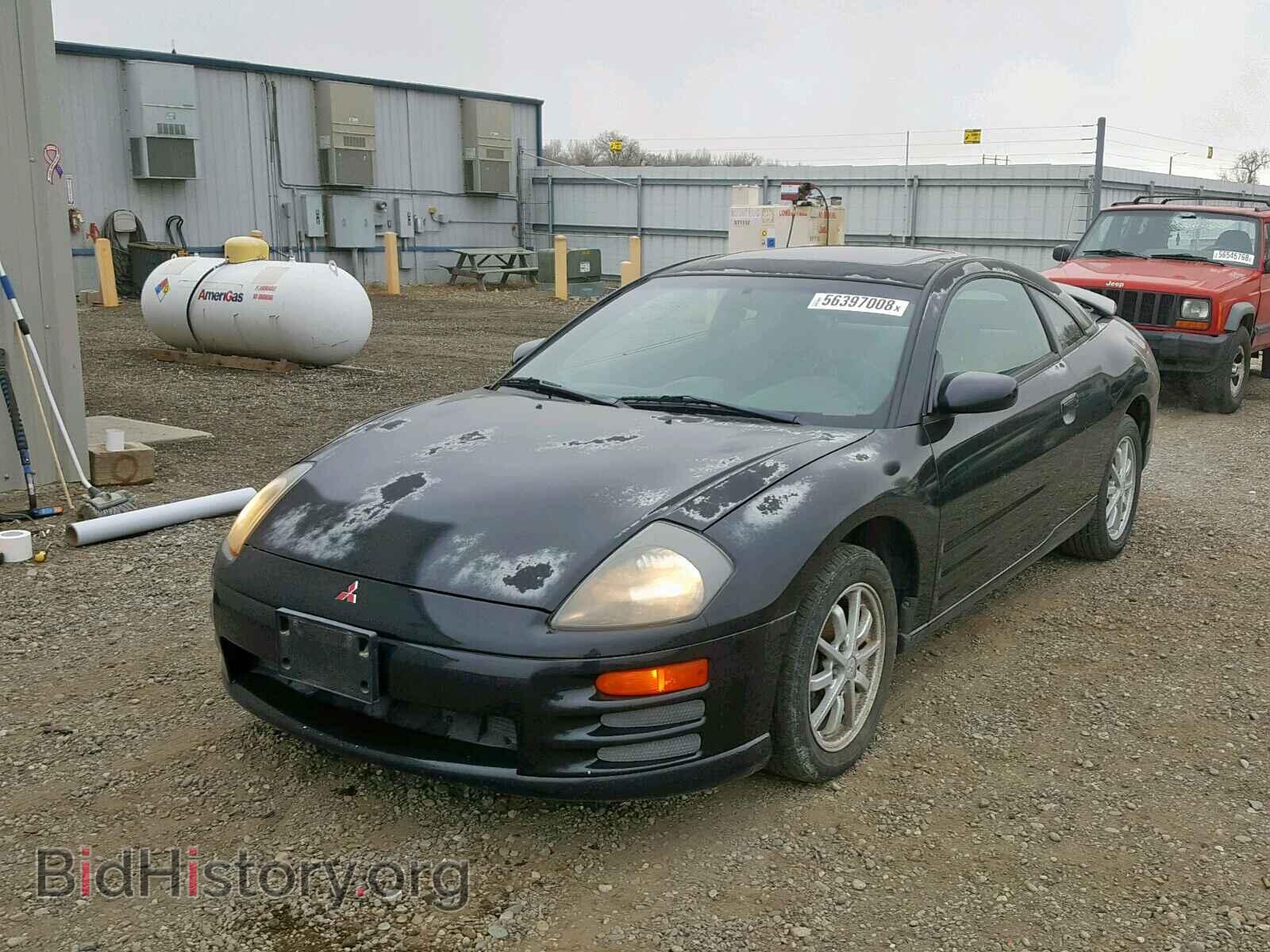 2001 MITSUBISHI ECLIPSE - VIN: 4A3AC44G41E056597 - Фото 2