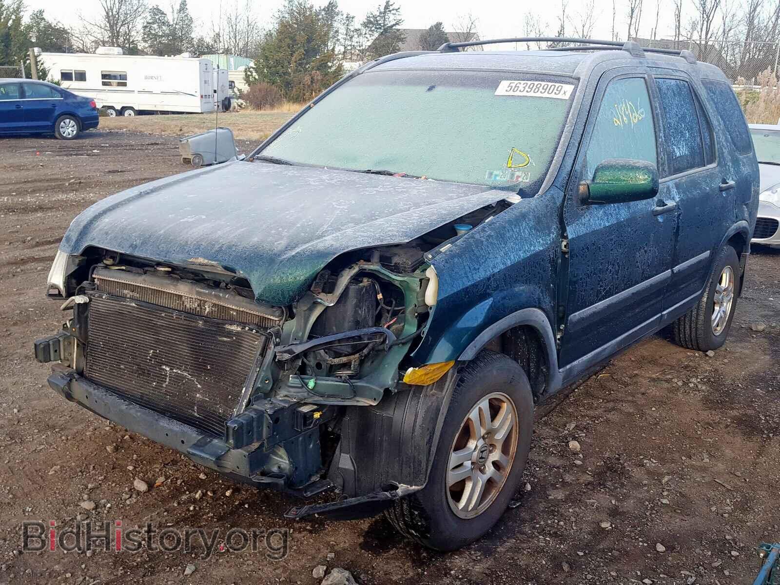 2004 HONDA CR-V EX - VIN: JHLRD78884C054829 - Фото 2