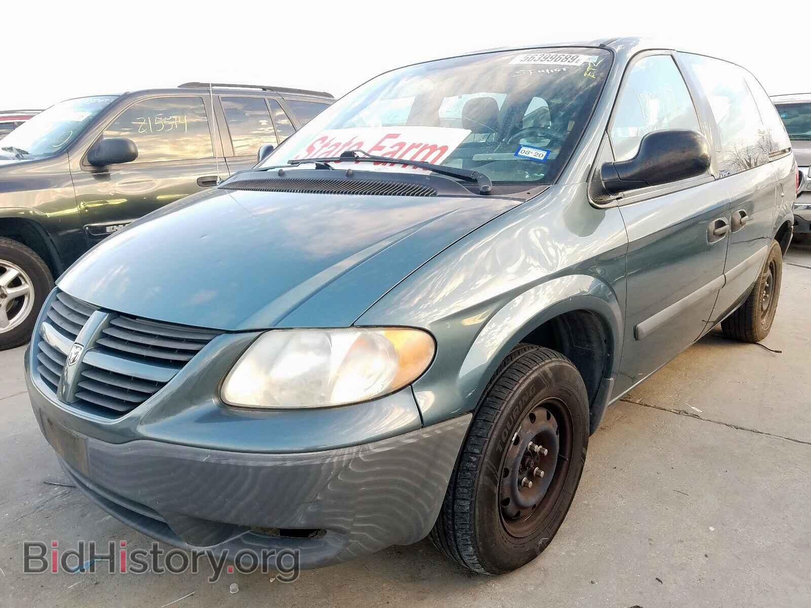 2005 DODGE CARAVAN - VIN: 1D4GP25BX5B414952 - Фото 2