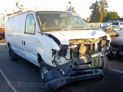 2010 Ford ECONOLINE, white — VIN 1FTNE2EW3ADA77746, Copart