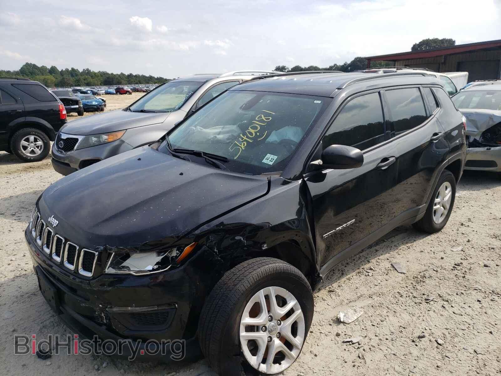 2017 JEEP COMPASS - VIN: 3C4NJDAB8HT666290 - Фото 2