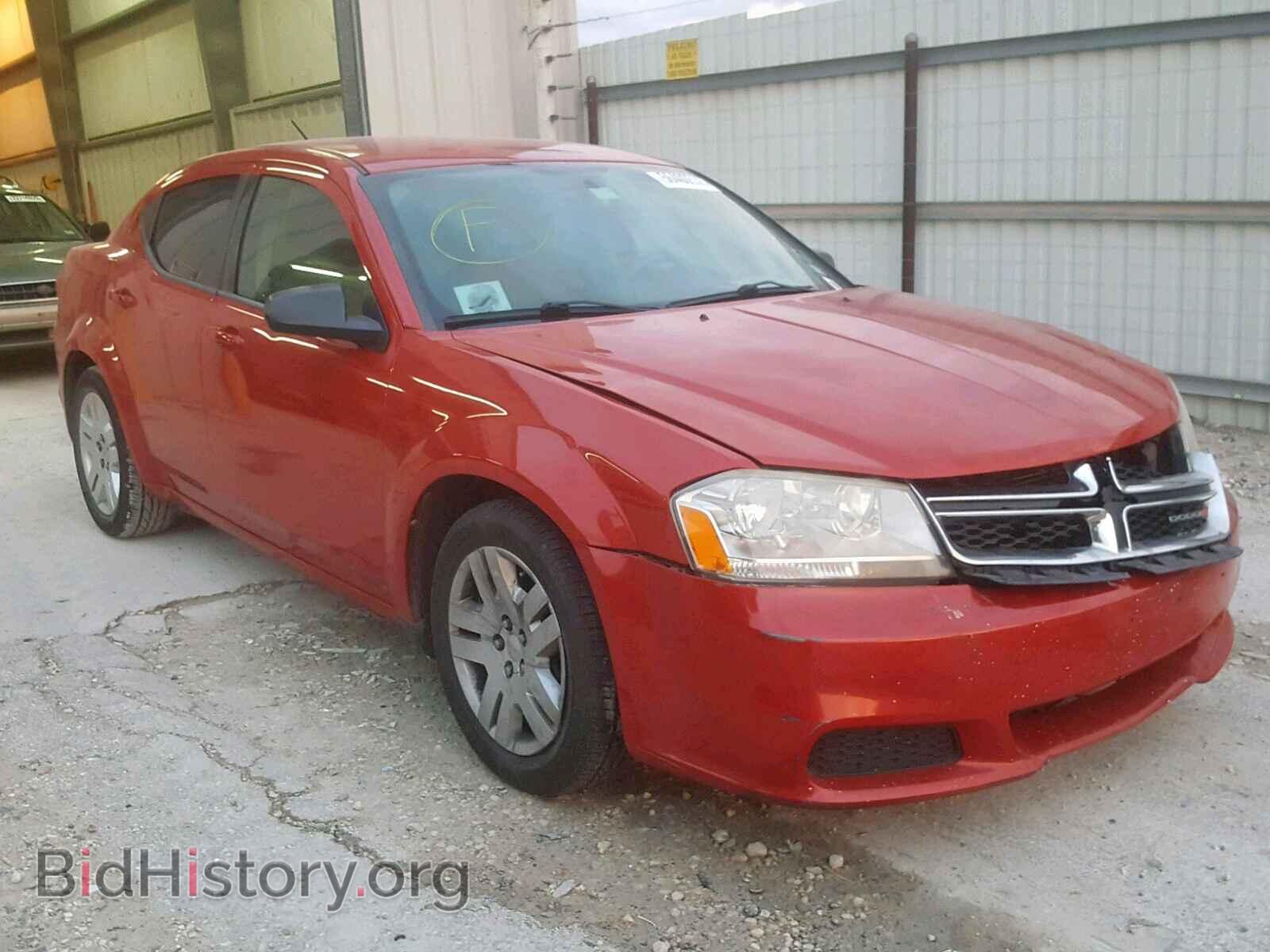 Фотография 1C3CDZAB1DN599011 - DODGE AVENGER 2013
