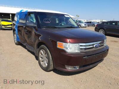 2012 Ford FLEX Flex SE, brown — VIN 2FMGK5BC9CBD22857, Copart