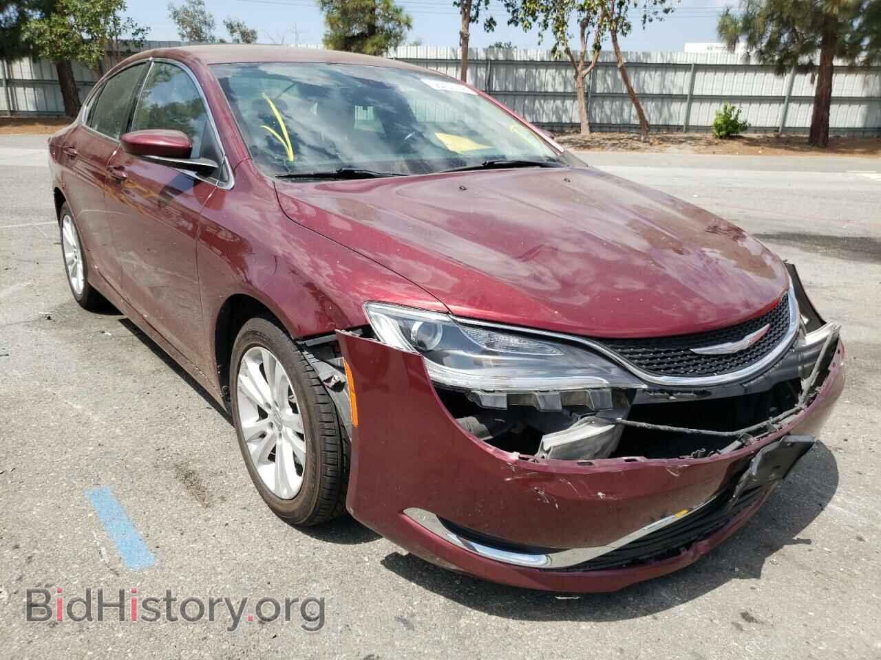 Фотография 1C3CCCAB7GN127562 - CHRYSLER 200 2016