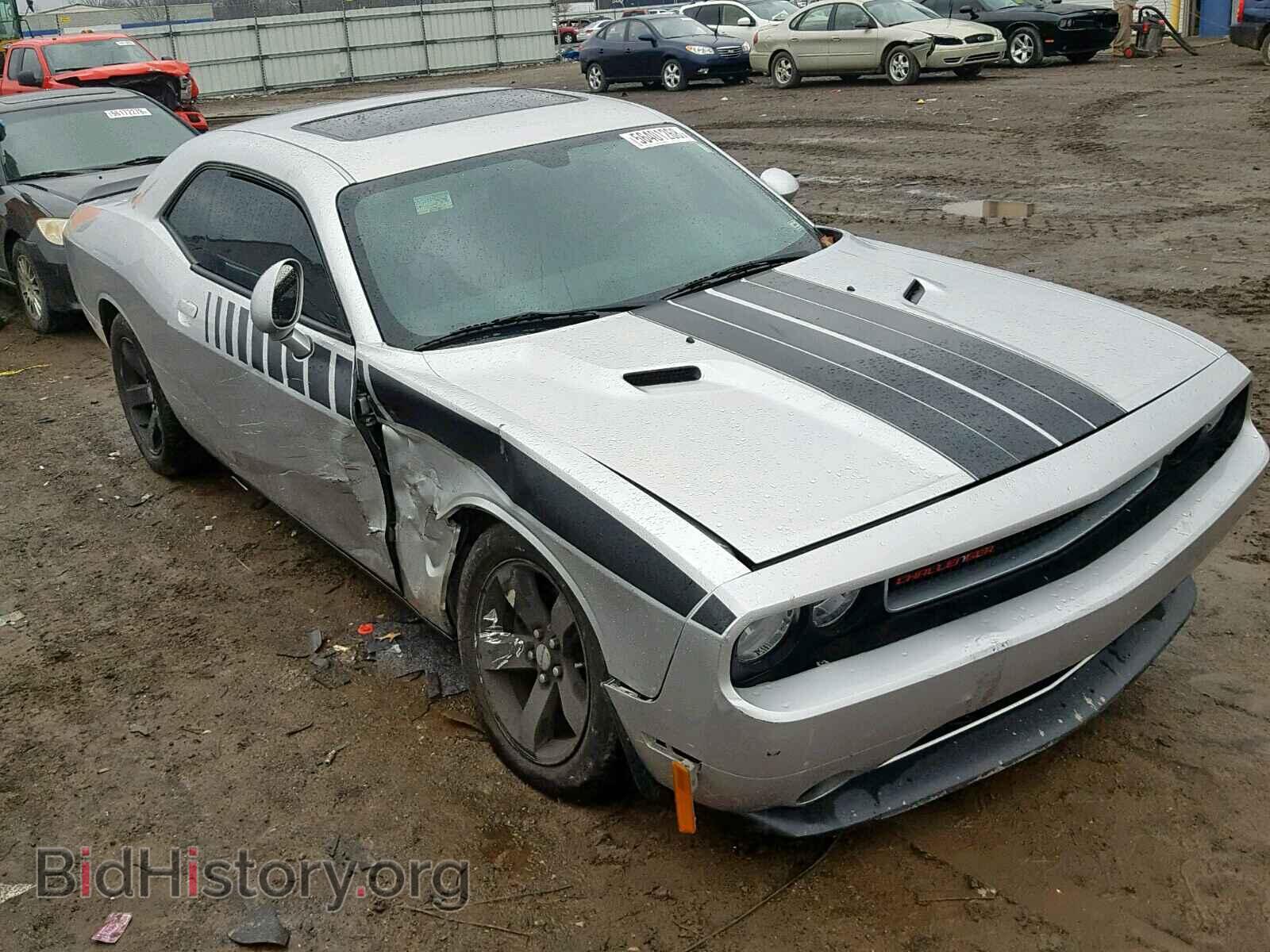 Photo 2C3CDYAG8CH233009 - DODGE CHALLENGER 2012