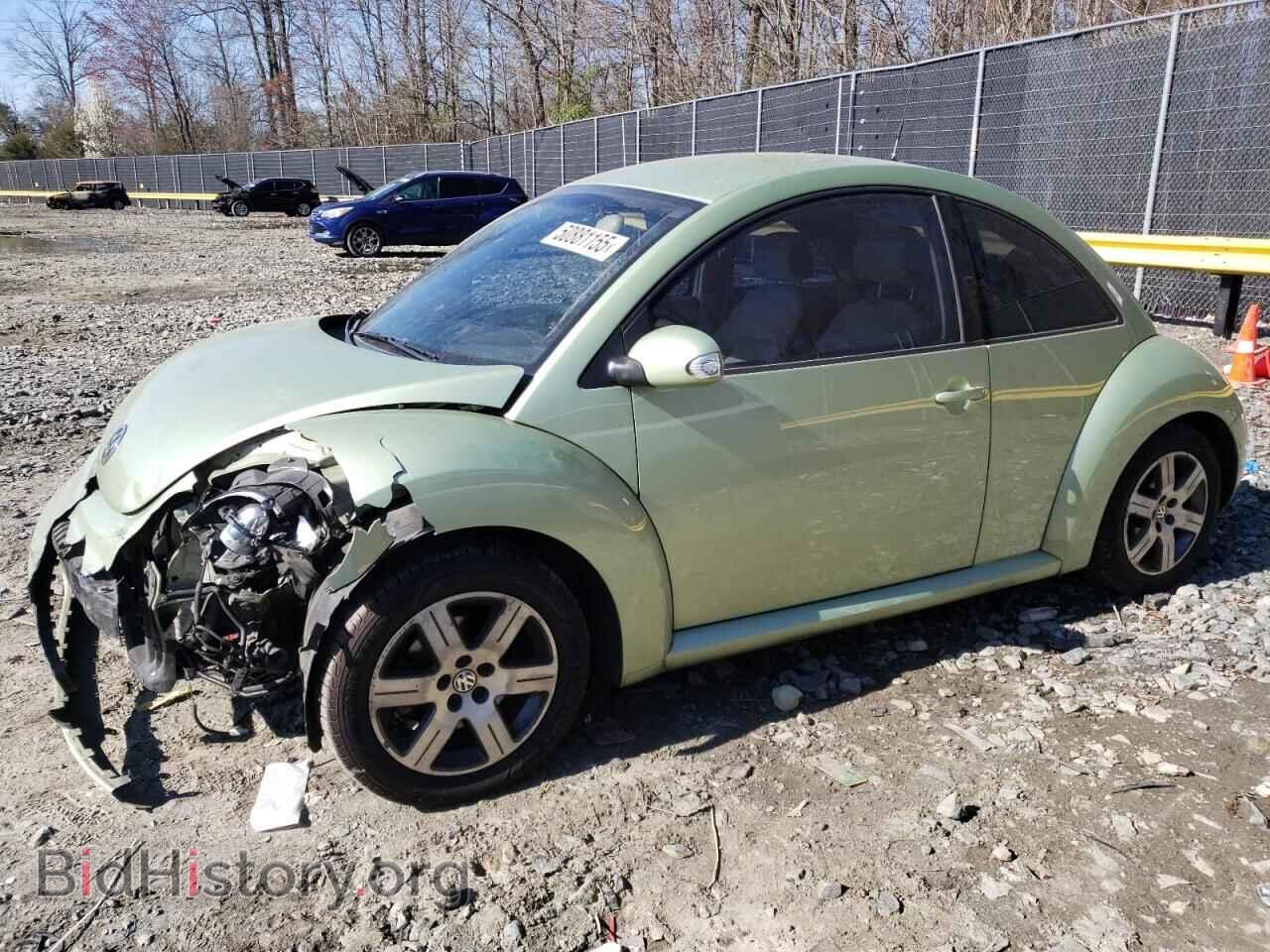 2006 VOLKSWAGEN BEETLE - VIN: 3VWPR31C36M407697 - Фото 2